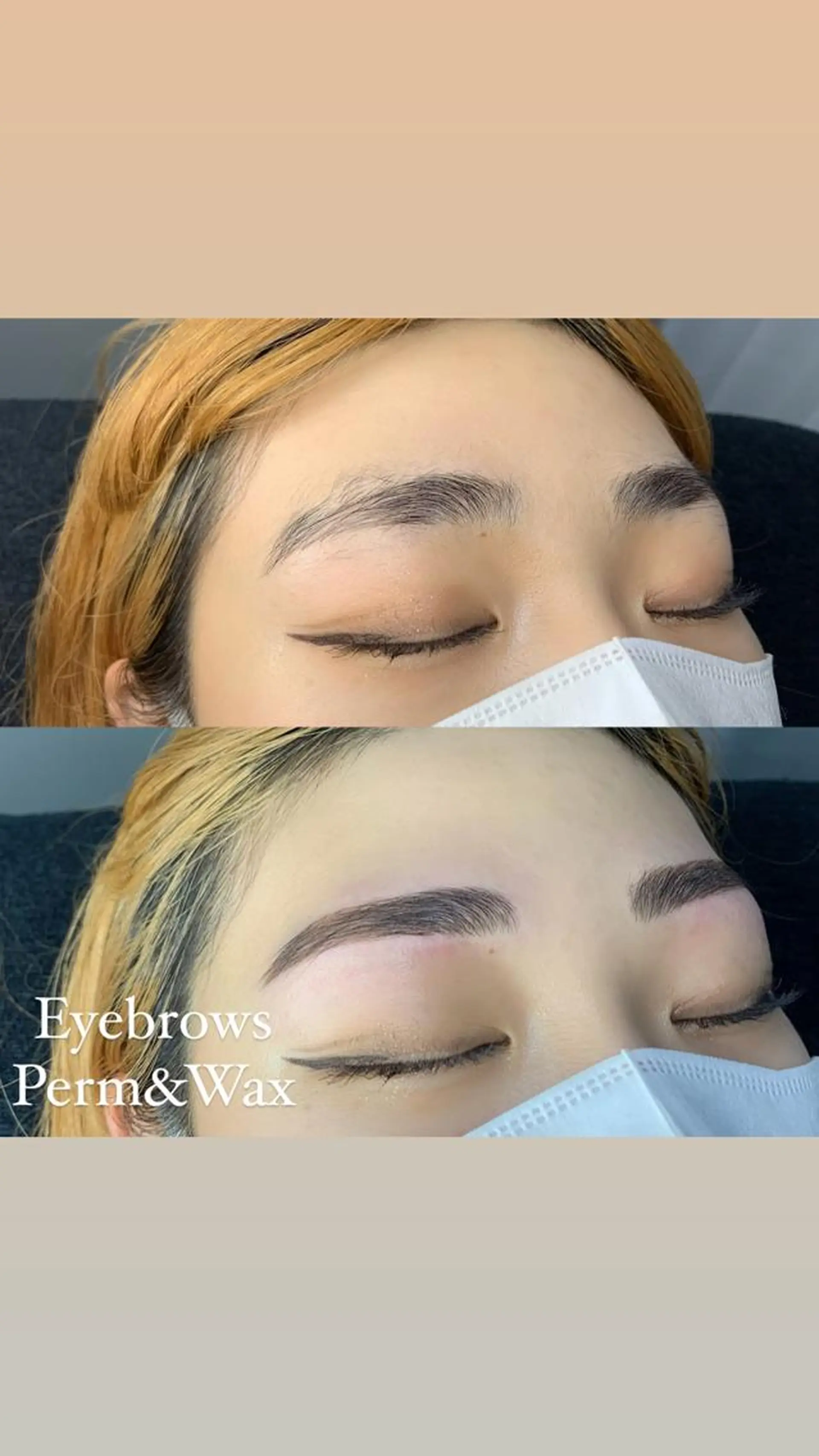 パーマ アイブロウ 眉毛ワックス脱毛 laki studioの眉毛・アイブロウイメージ