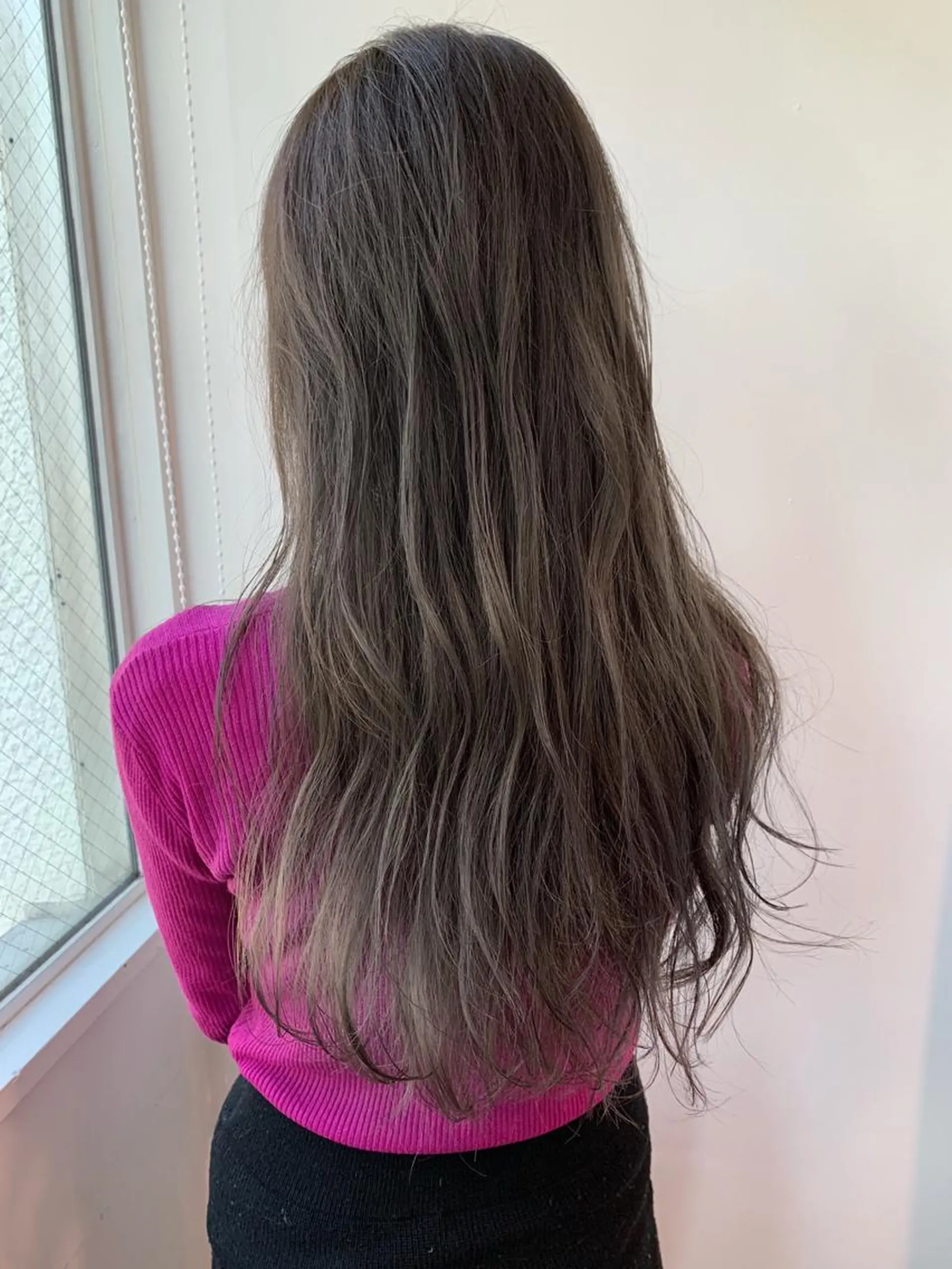 ロング カラー 透明感カラー グレージュ 大人かわいい💍🤍 ボブ/ショートボブのヘアスタイル