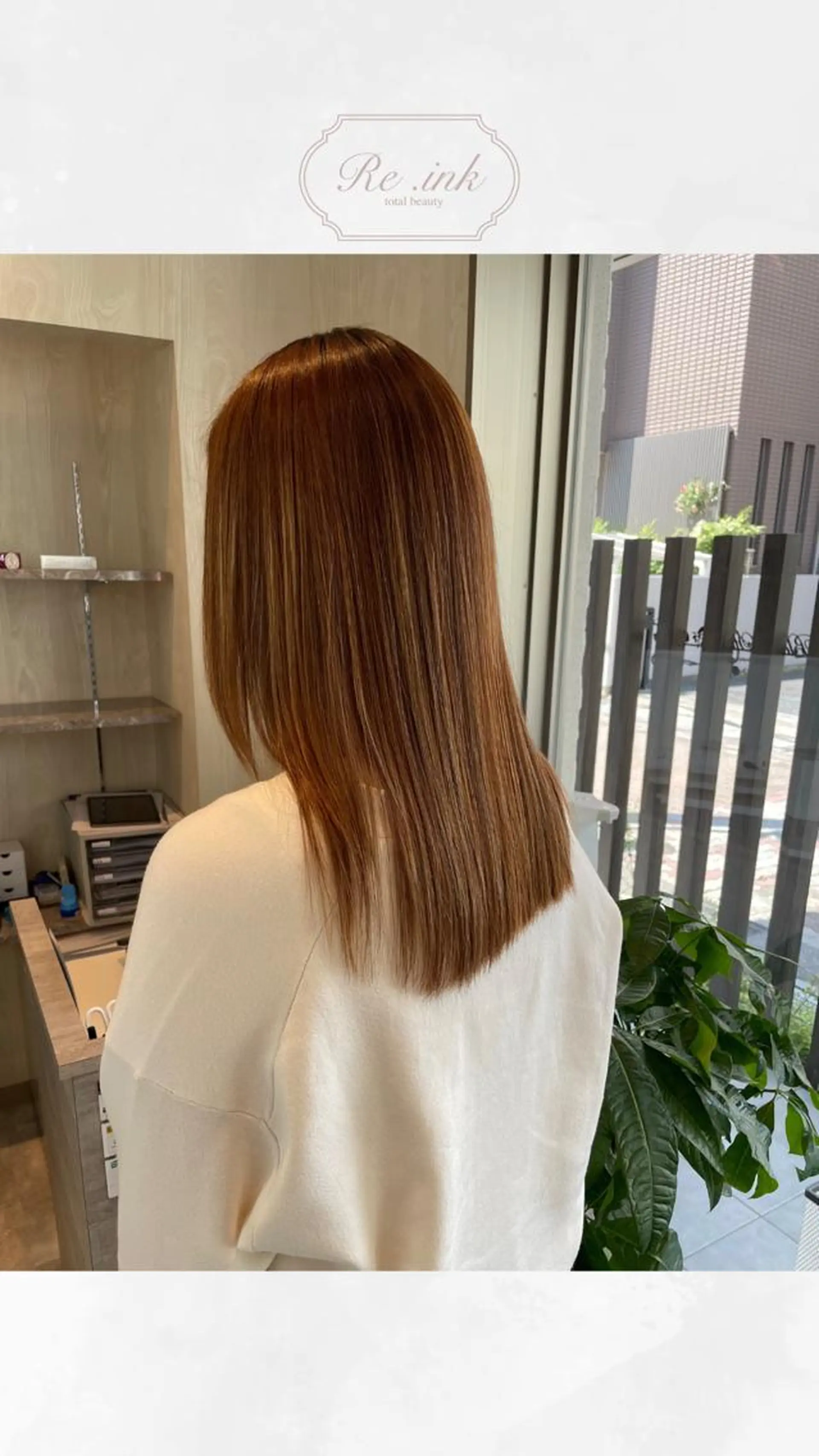 セミロング パーマ 渕崎 彩子のエステ・リラクイメージ