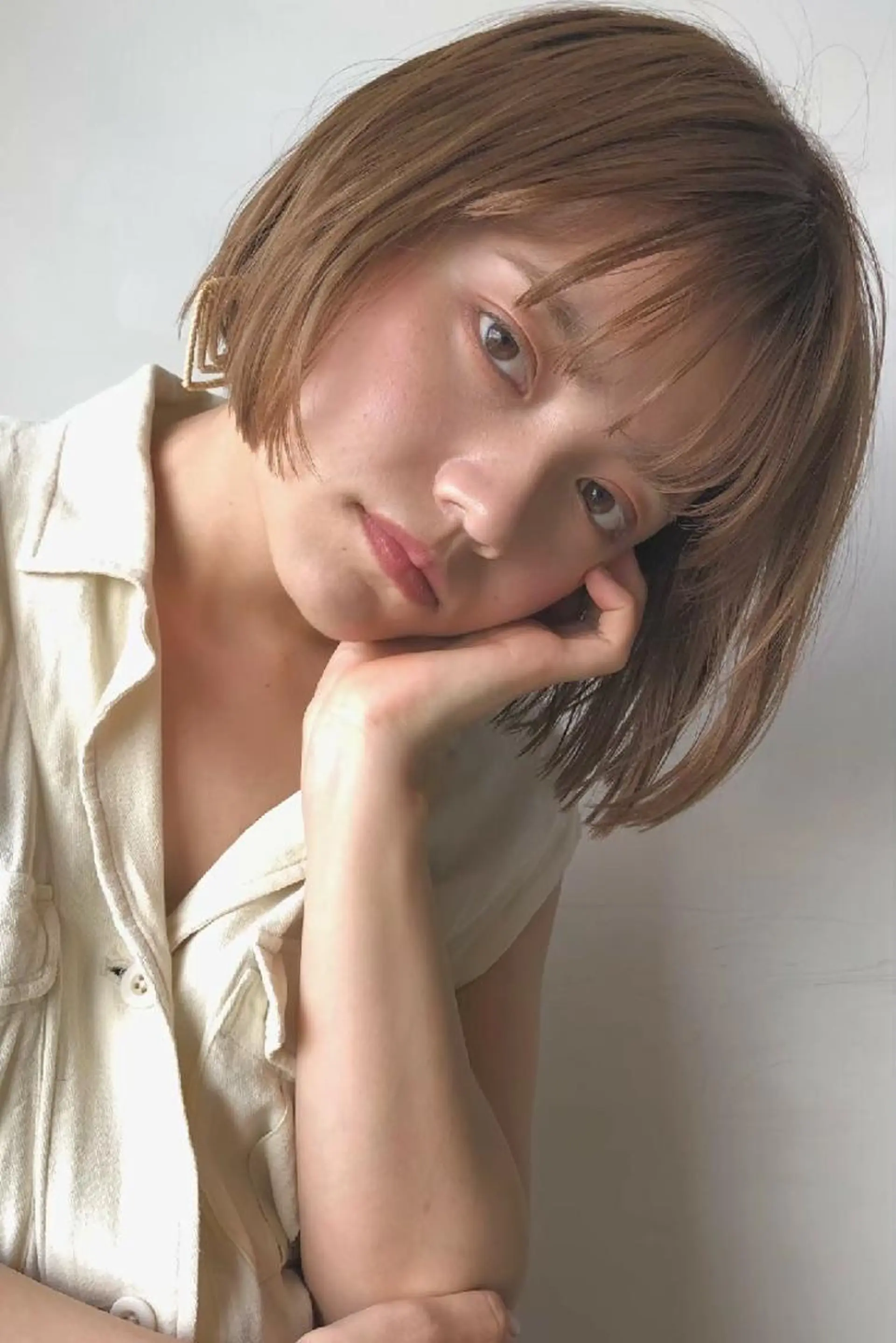 ショート カラー 【大宮】デザイナー Anne 諳 アンのヘアスタイル