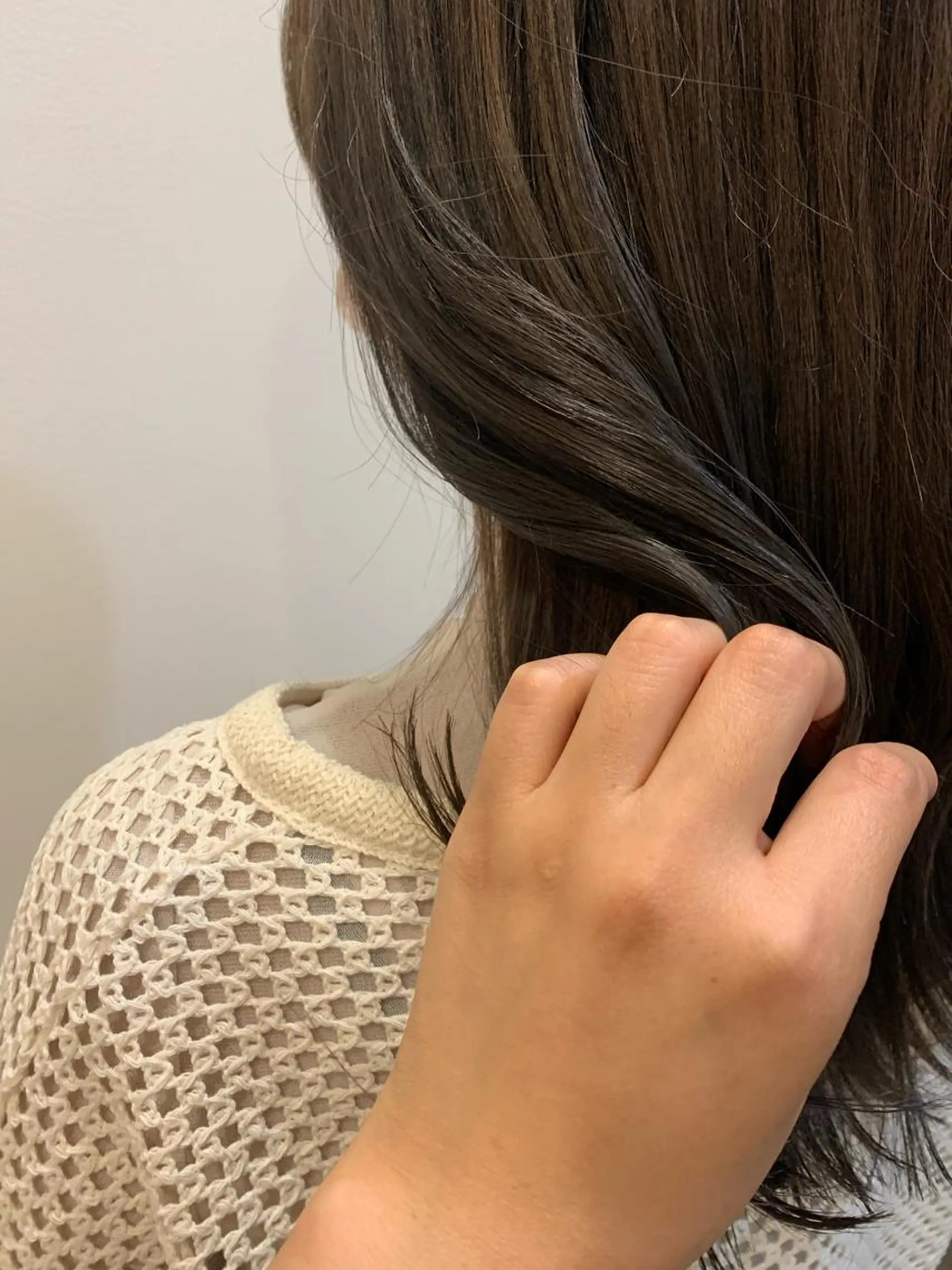 ミディアム カラー ベージュカラー 韓国🇰🇷髪質改善 Chisaki치사키のヘアスタイル