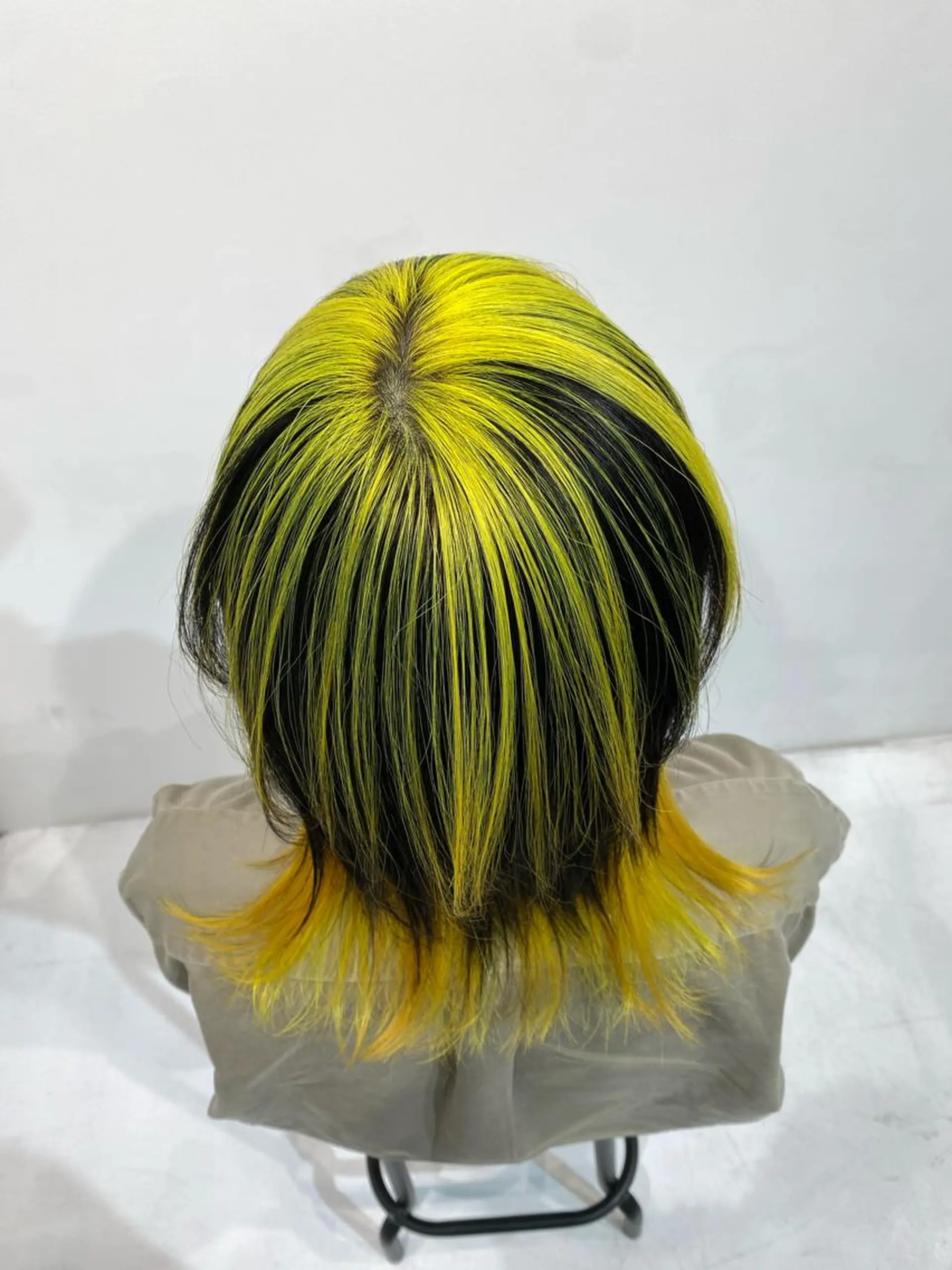 ショート カラー ヘアアレンジ インナーカラー イエローカラー ウルフカット カット ヘアカラー ［似合わせヘア］ ✂︎OGURO✂︎のヘアスタイル