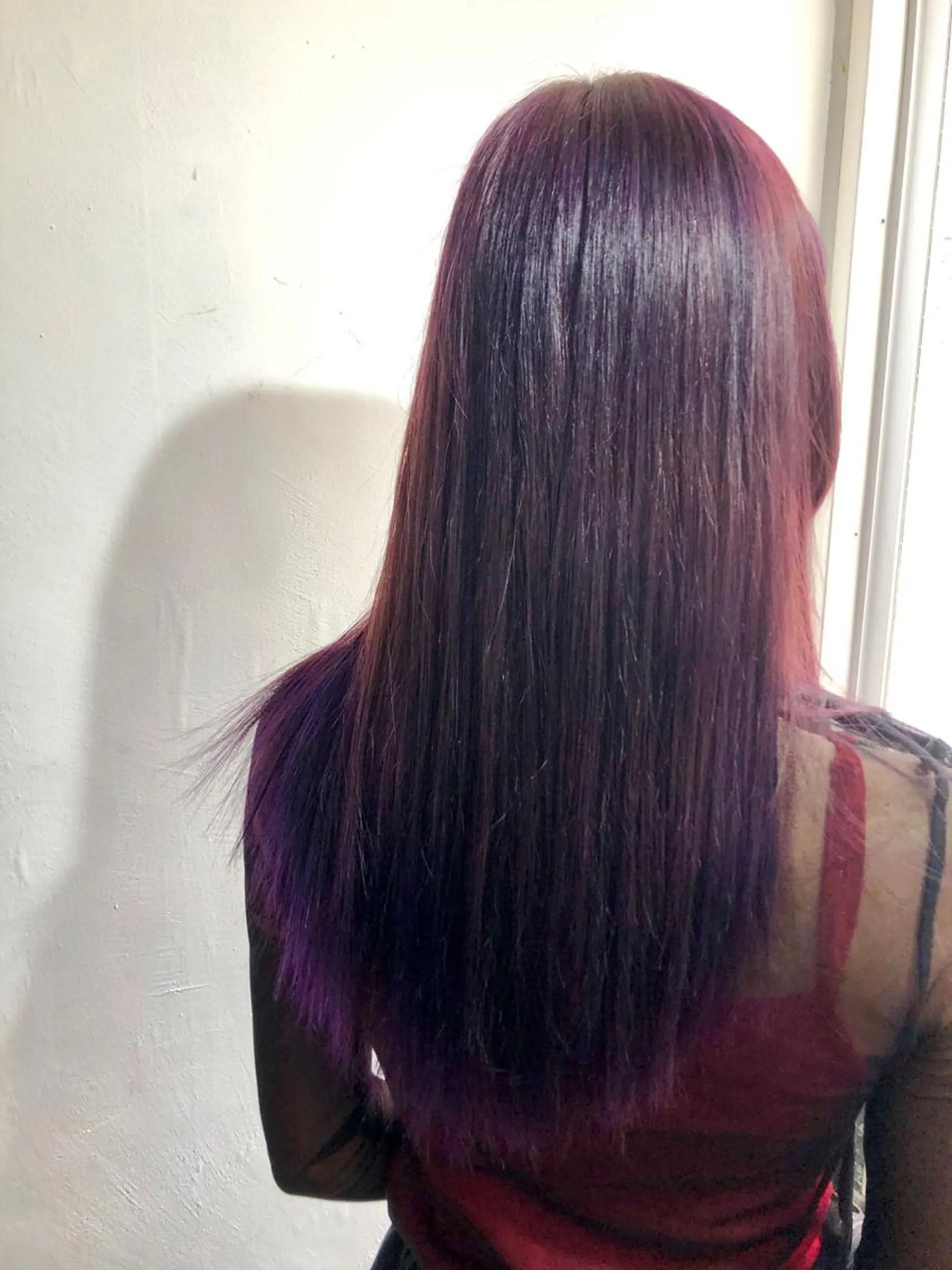 ロング ヘアカラー トリートメント 吉田 典弘のヘアスタイル