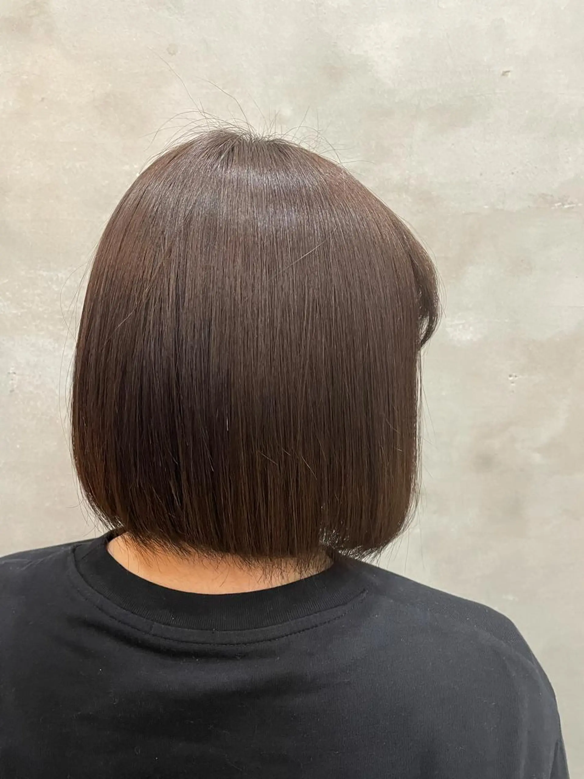 ショート カラー ベージュカラー トリートメント ヘアカラー トリートメント 【ピンク/韓国ヘア/ ヘアセット】亜海のヘアスタイル