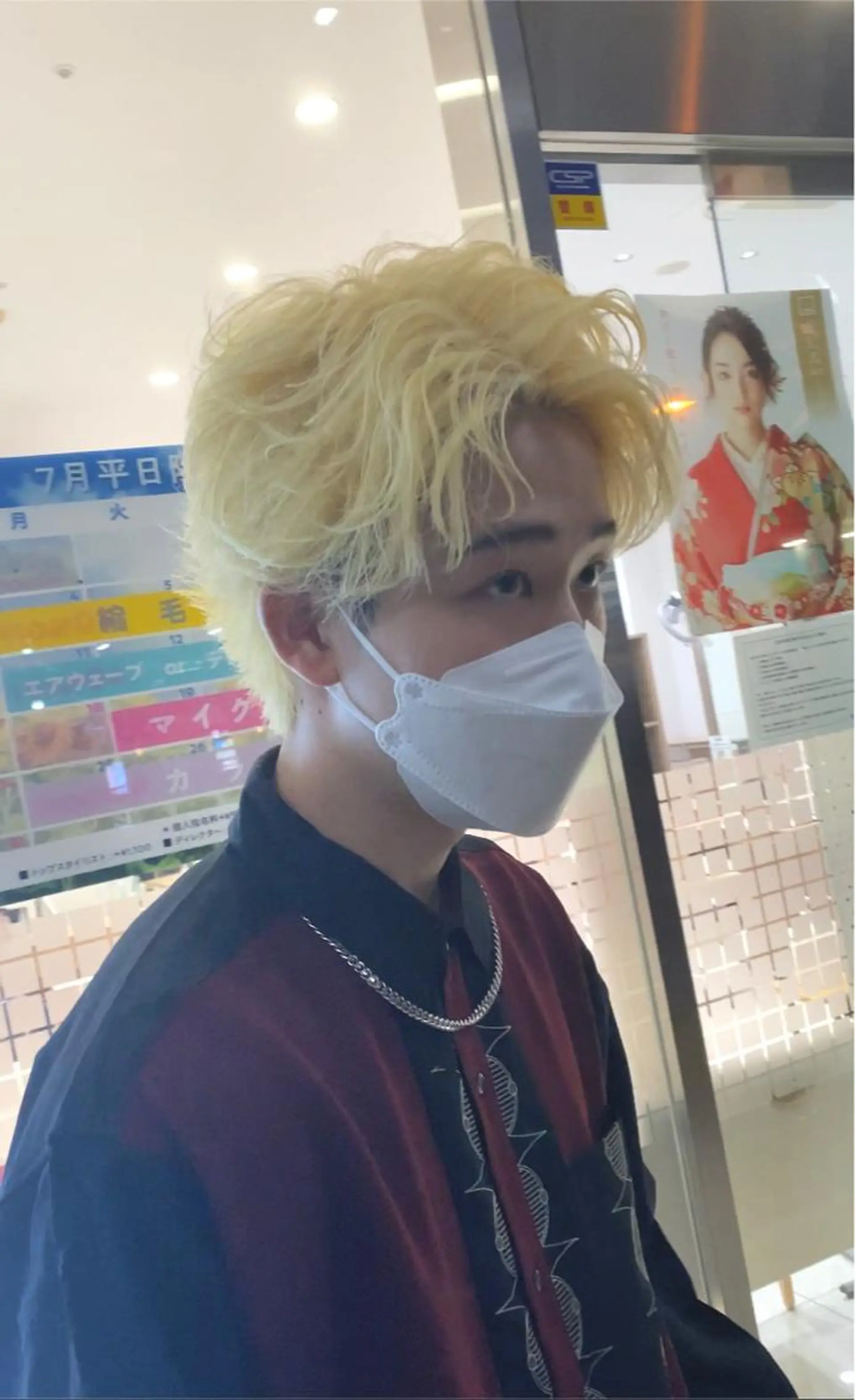 ショート カラー ヘアアレンジ メンズ メンズブリーチ ブリーチ ヘアカラー ハイトーン特化🌟 カワシマシュンスケのヘアスタイル