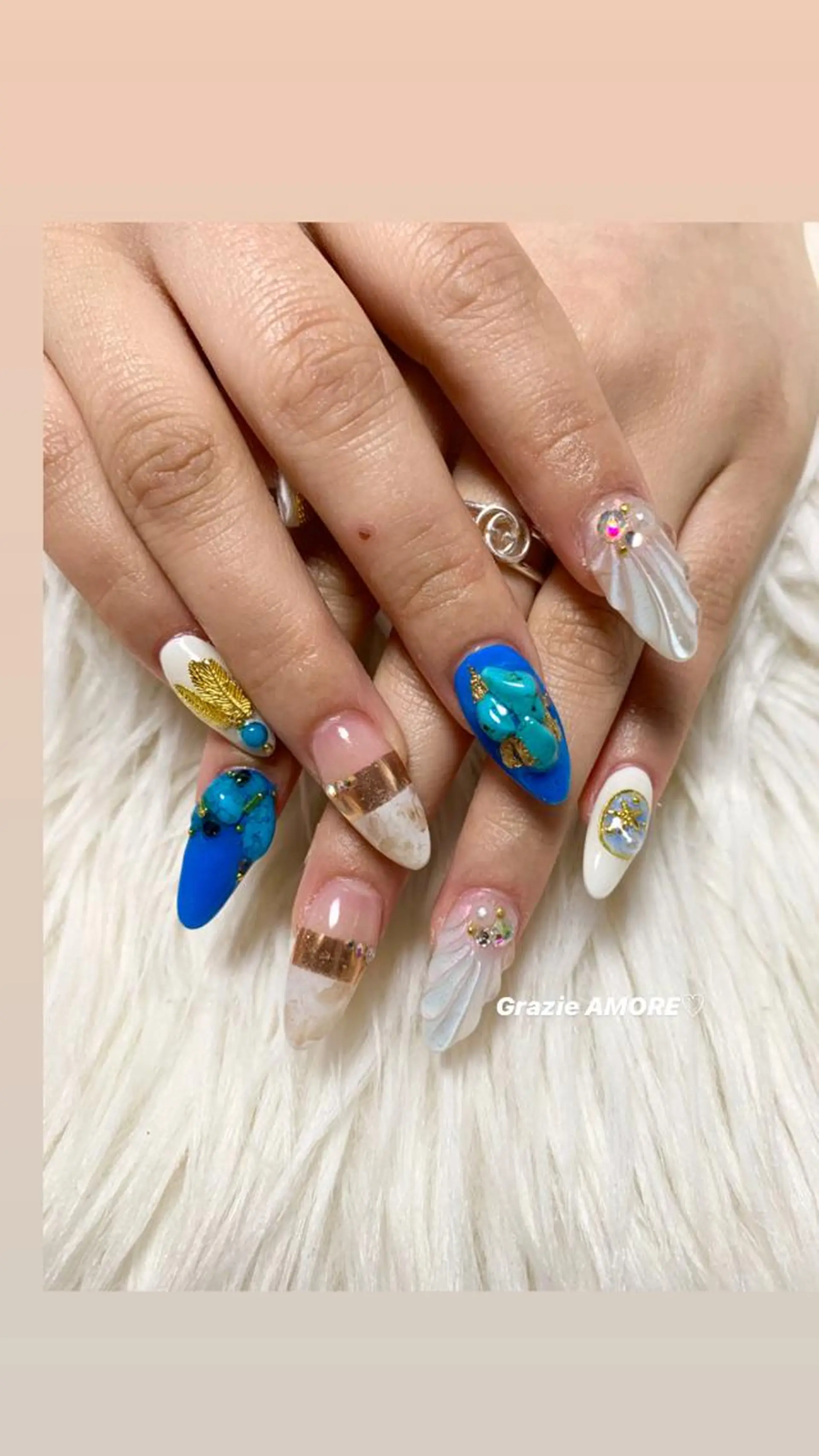 ネイル ハンドネイル Grazie AMOREのネイルデザイン