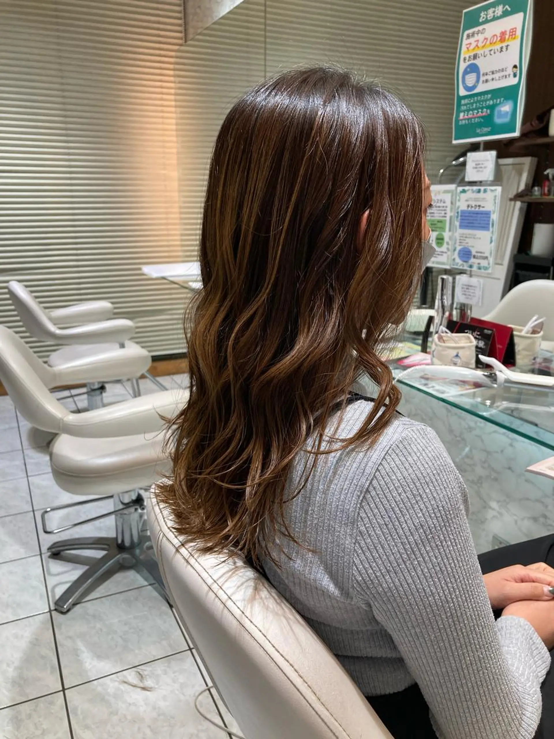 セミロング 畔上 尚也のヘアスタイル