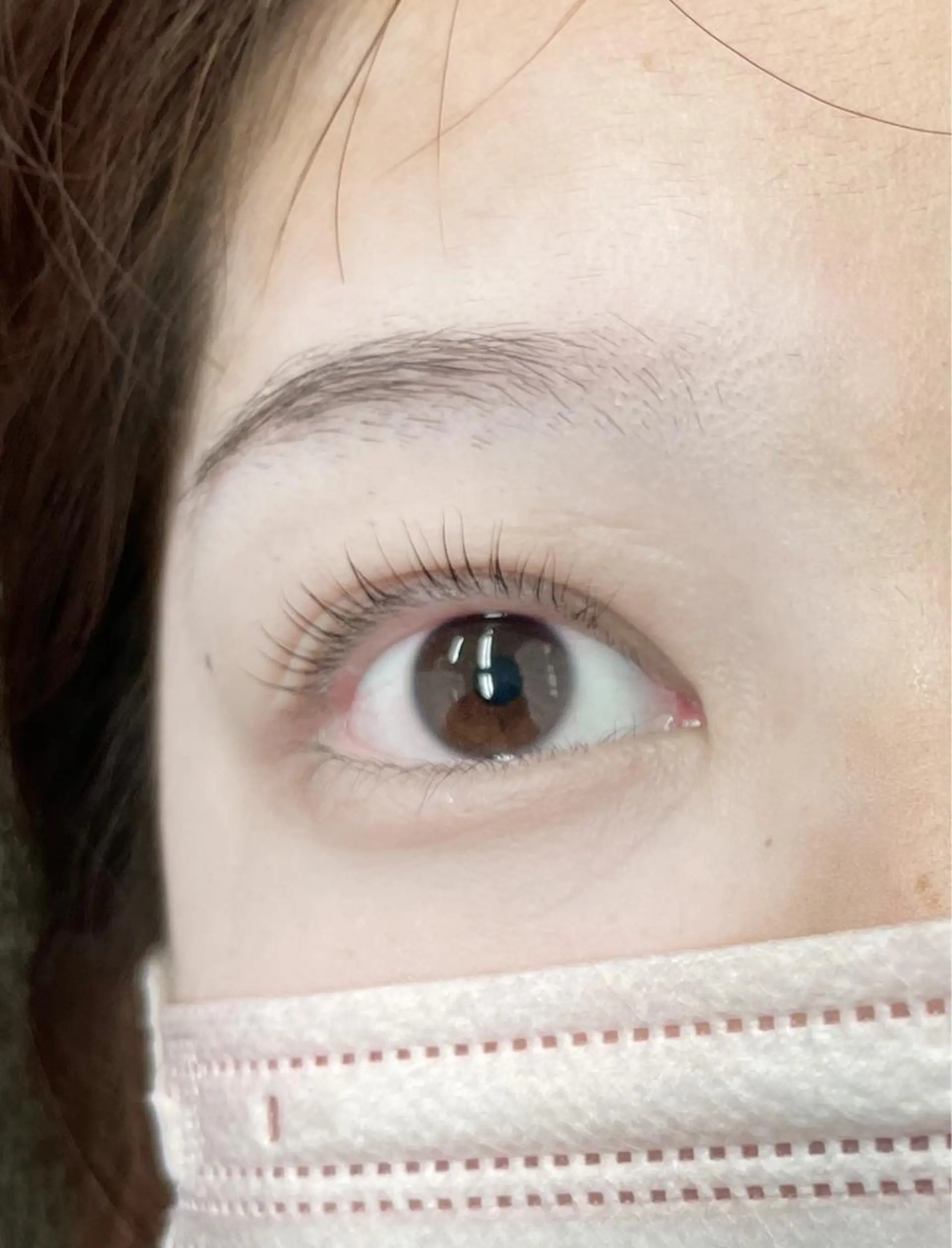 マツエク・マツパ 一重×まつ毛パーマ 💜VuRiE立川 AYANO🐆💜のマツエク・マツパデザイン