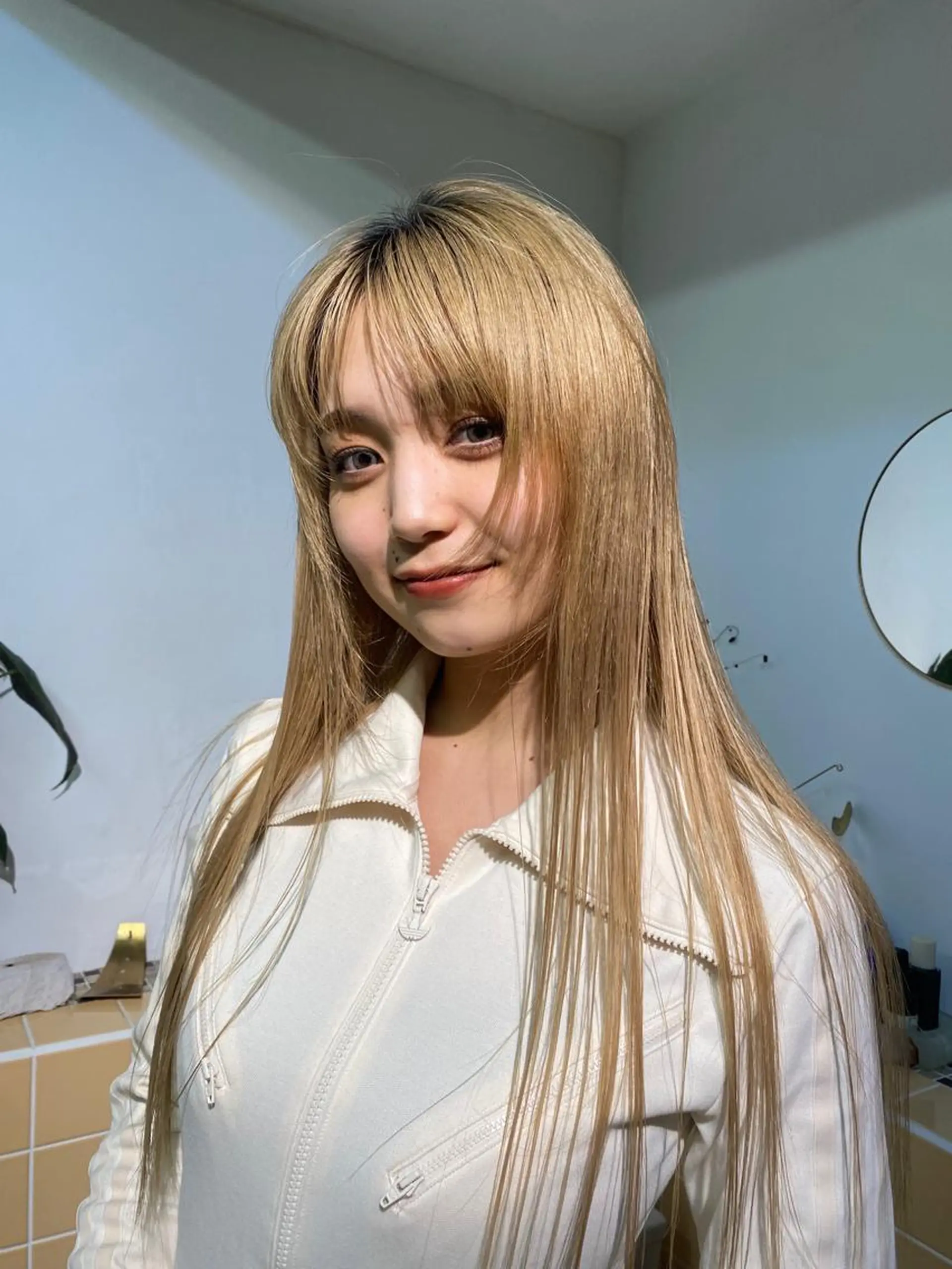 カラー ヘアカラー トリートメント iroha/ n.w.h🎀のヘアスタイル