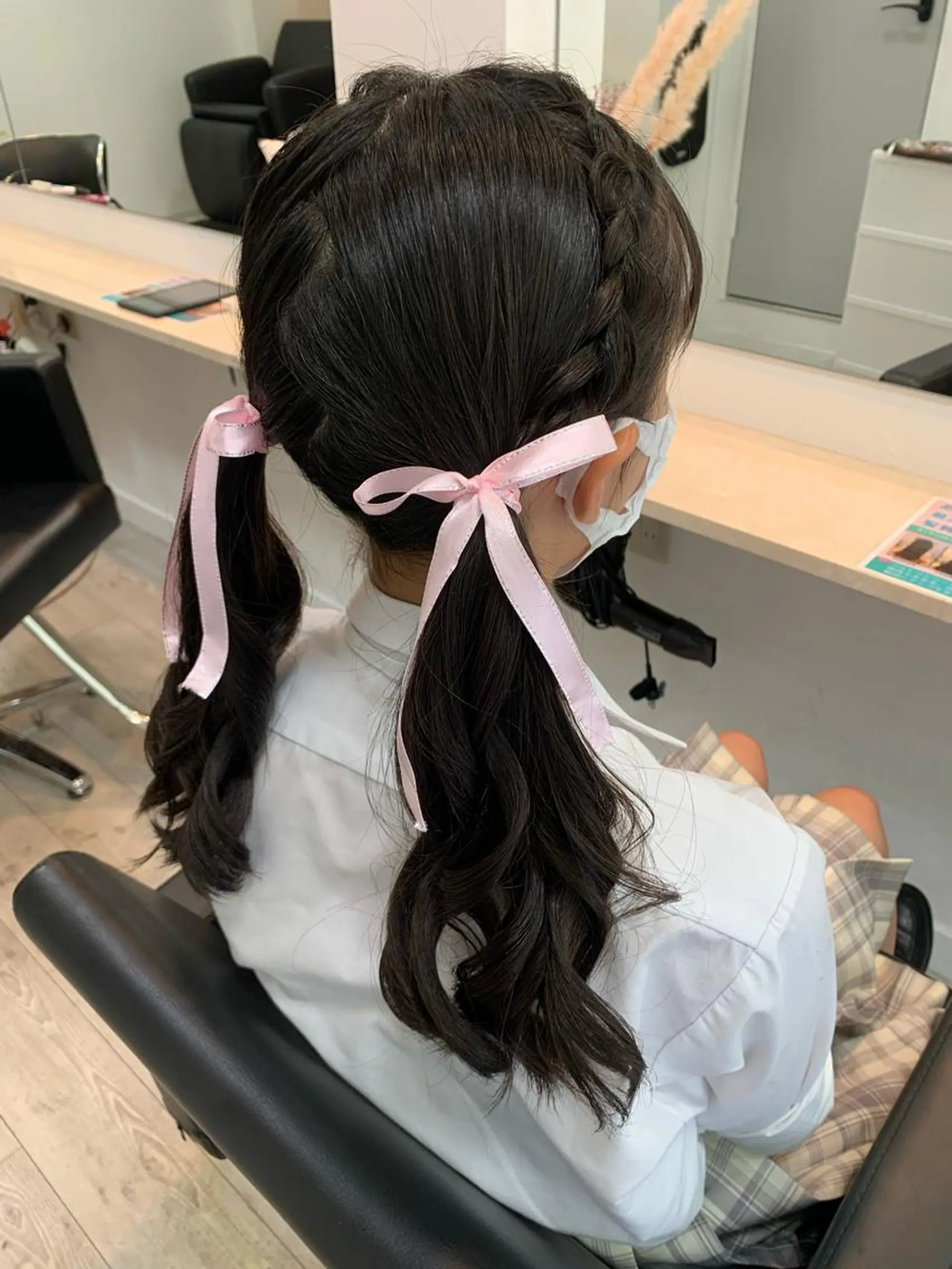 ロング カラー ヘアアレンジ 代表🎀 ふわモテ愛 され髪🩷yumiのヘアスタイル