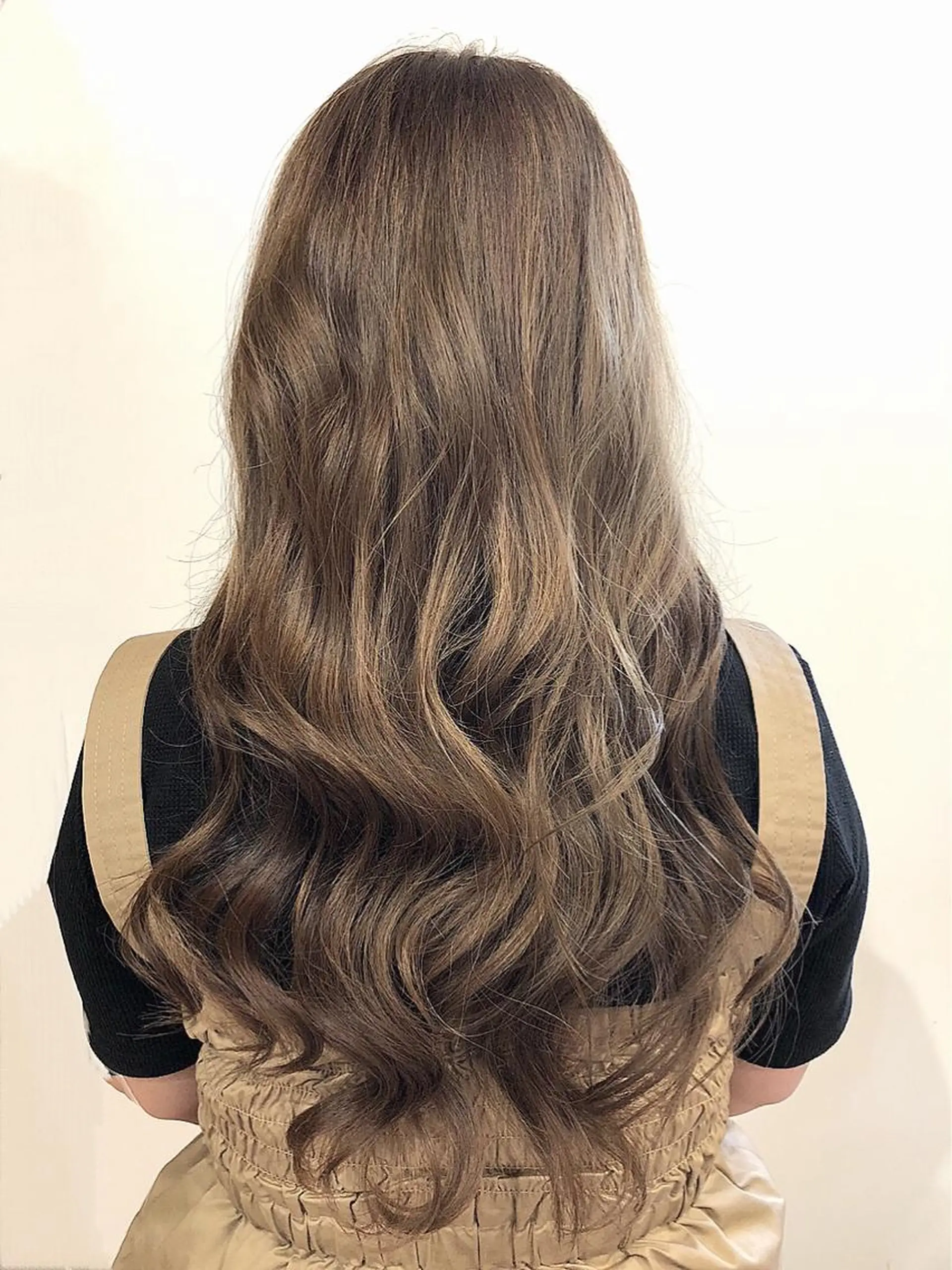 ロング カラー カット 縮毛矯正 イメチェン☆丁寧接客 田中 優貴のヘアスタイル