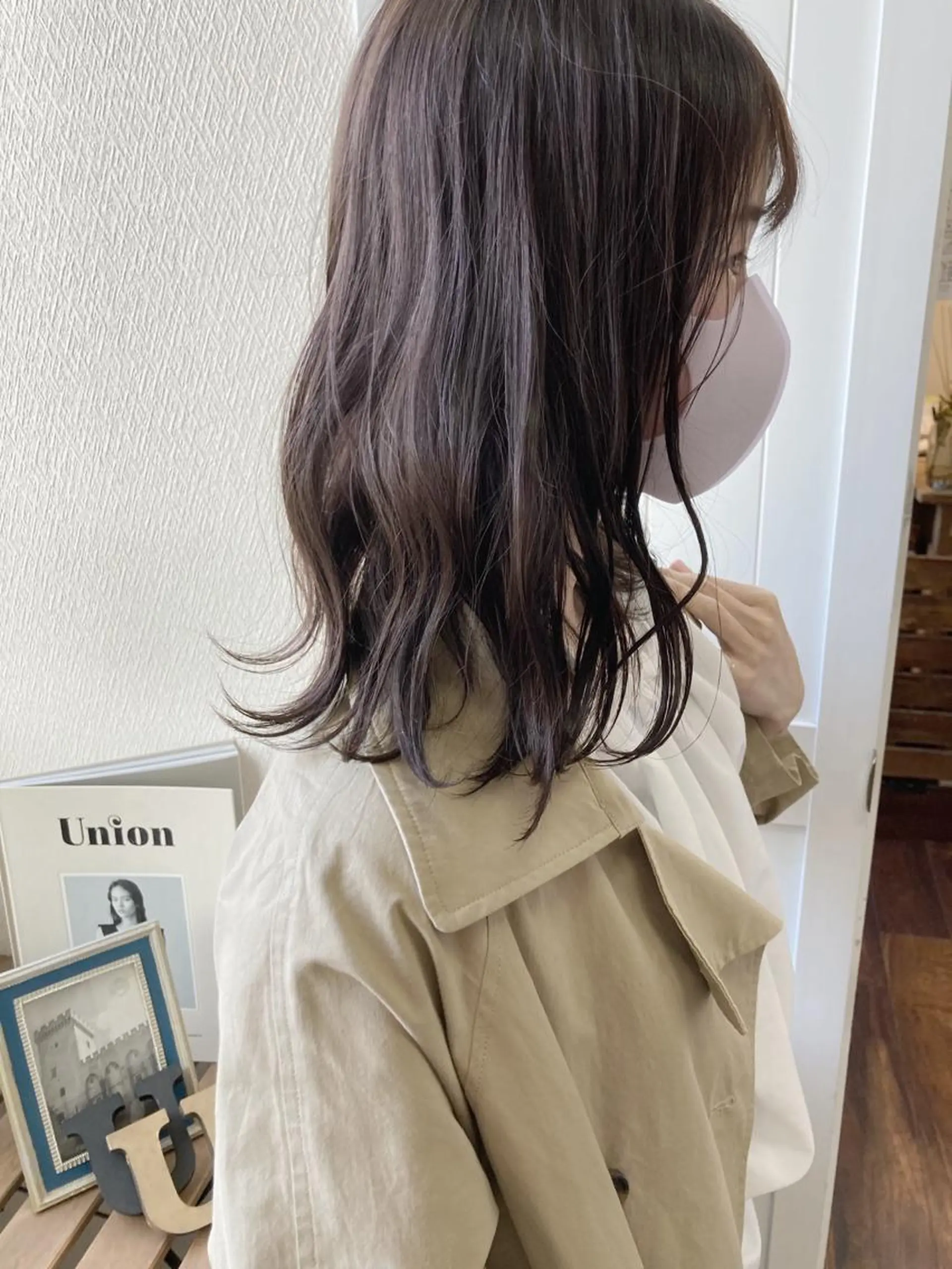 セミロング カラー ブラウンカラー モカブラウン 小木曽智美 /ボブ/ショートのヘアスタイル