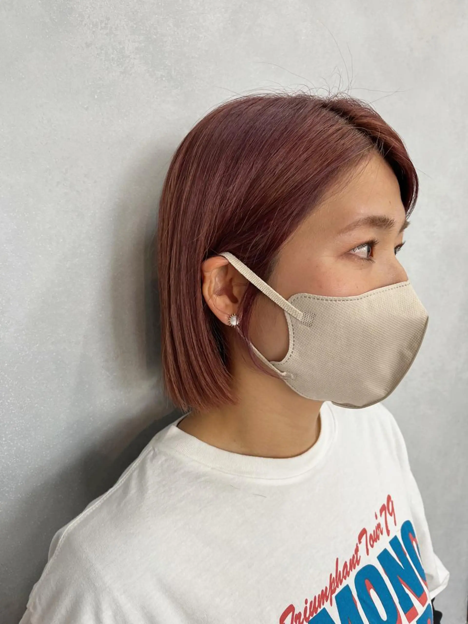 ショート カラー カット ヘアカラー 🦩レイヤー|透明感 カラー🦩makoのヘアスタイル