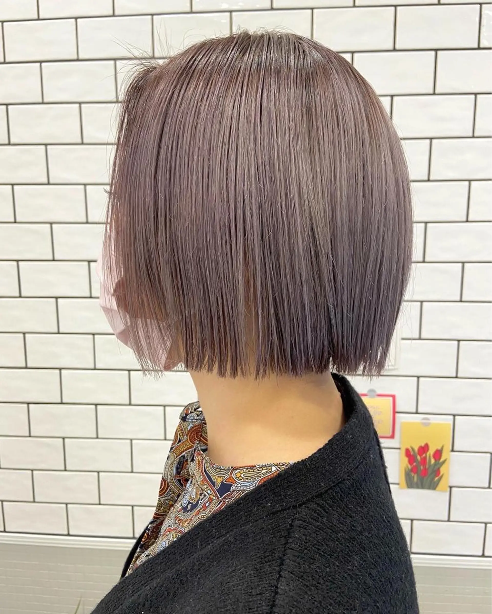 ショート カラー レイヤーカット/ パーマ/MIFAのヘアスタイル