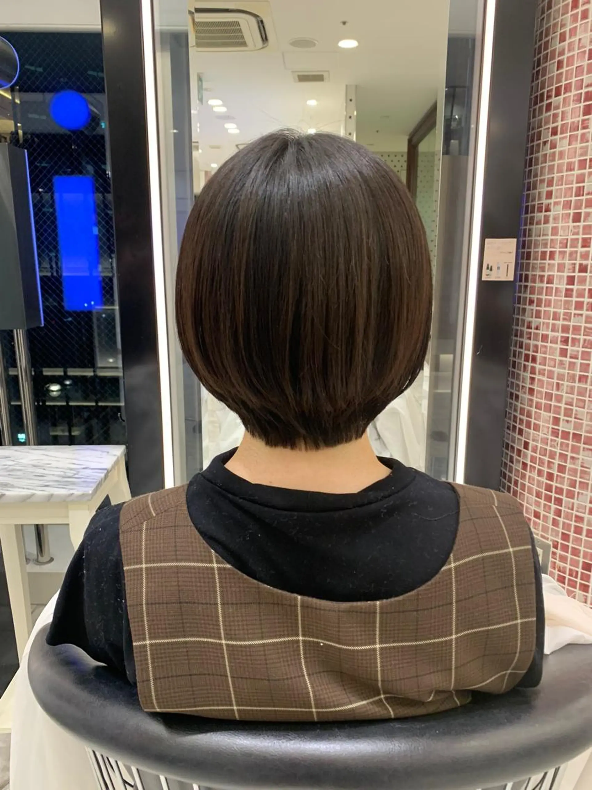 ショート デジタルパーマ🫧 韓国風ヘア🫧サクラのヘアスタイル