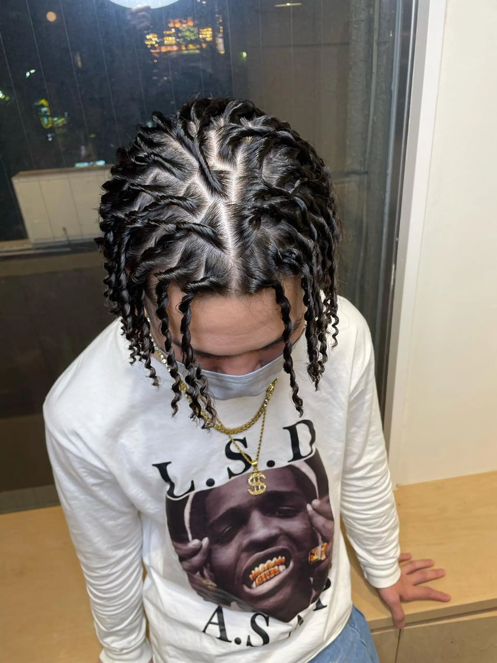 パーマ メンズ Le'a所属・渋谷/フェード/ 國分 翔のヘアスタイル