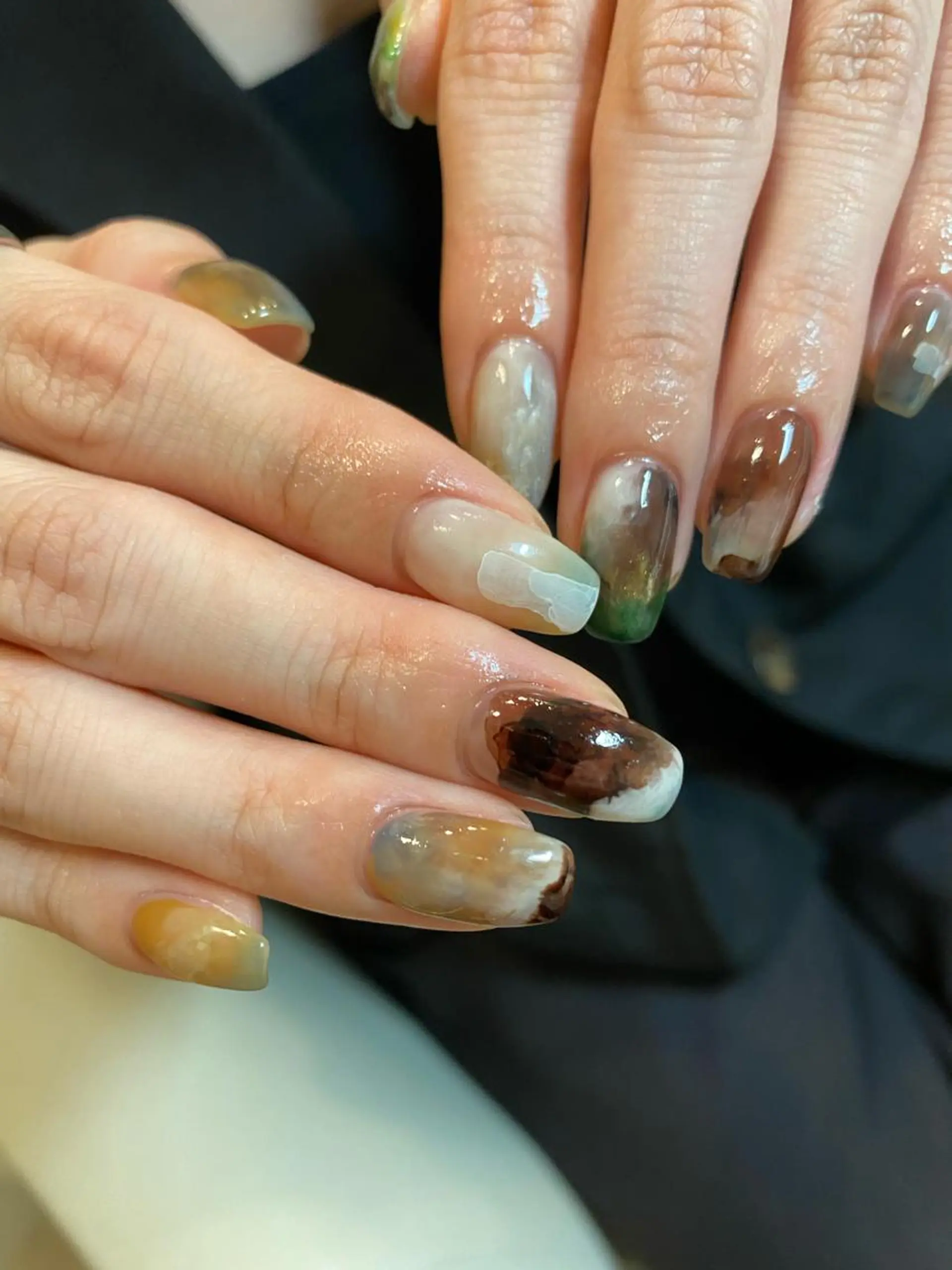 ネイル ハンドネイル 【LINON】 airiのネイルデザイン