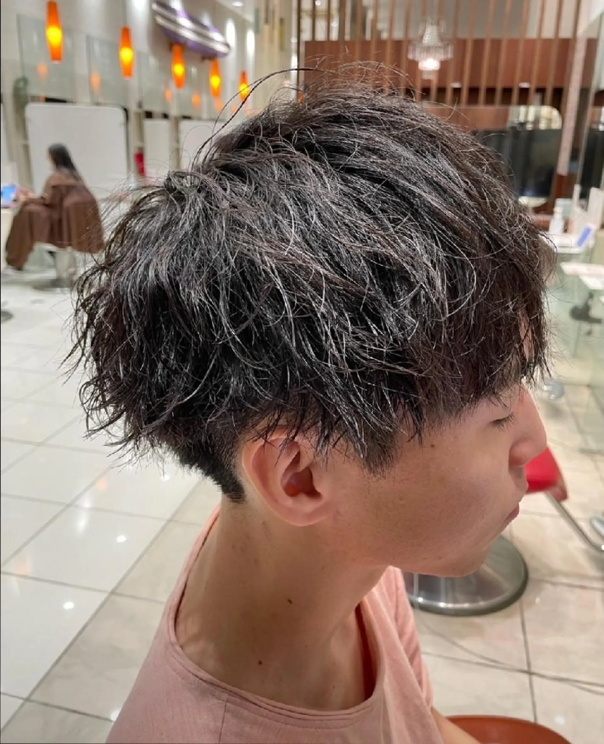 メンズ パーマ Hair&Make EARTHのヘアスタイル