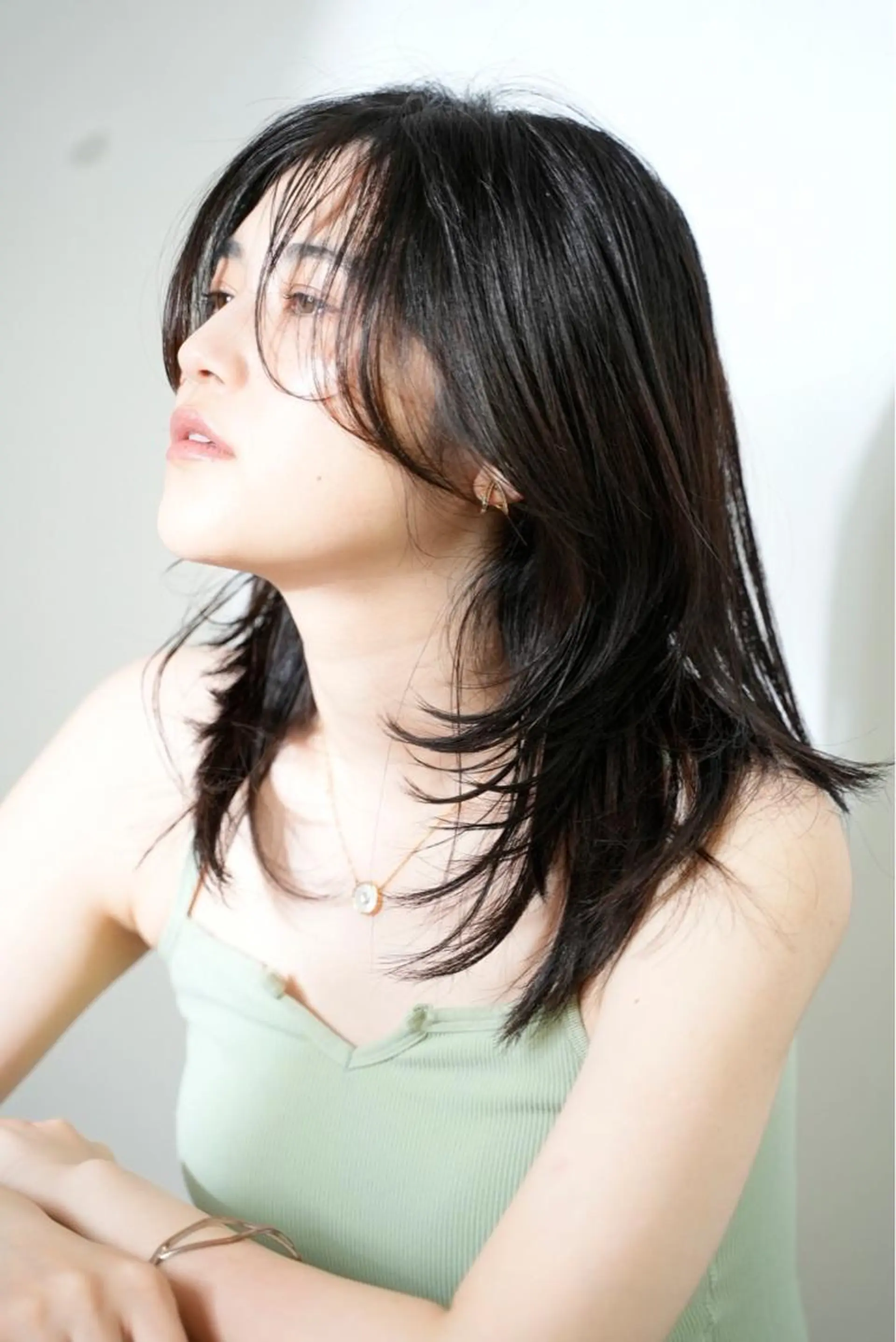 ミディアム 小山 一之のヘアスタイル