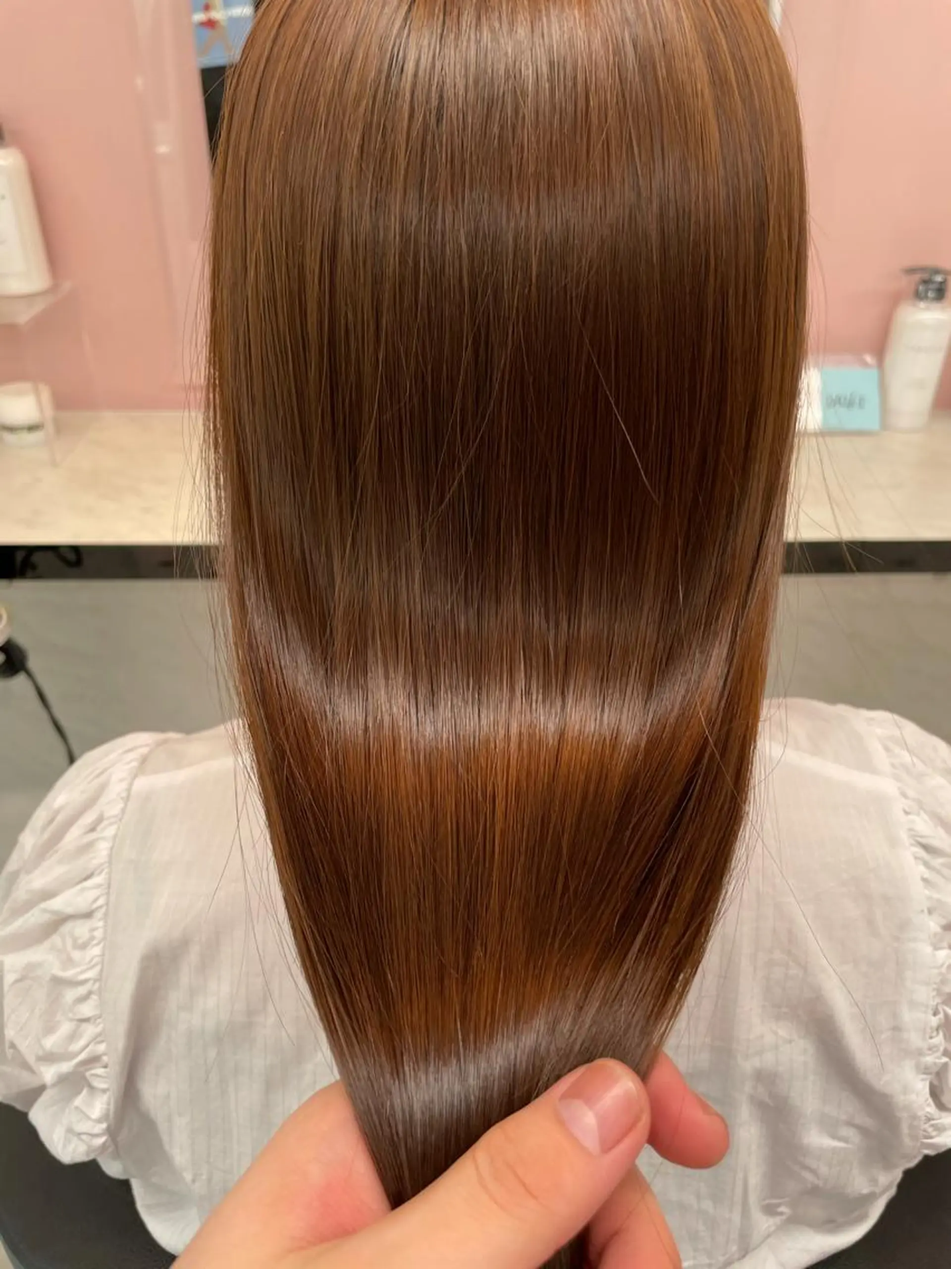 セミロング トリートメント ヘッドスパ ヘアセット 🎨透明感モテカラー DAIKI🎨のヘアスタイル