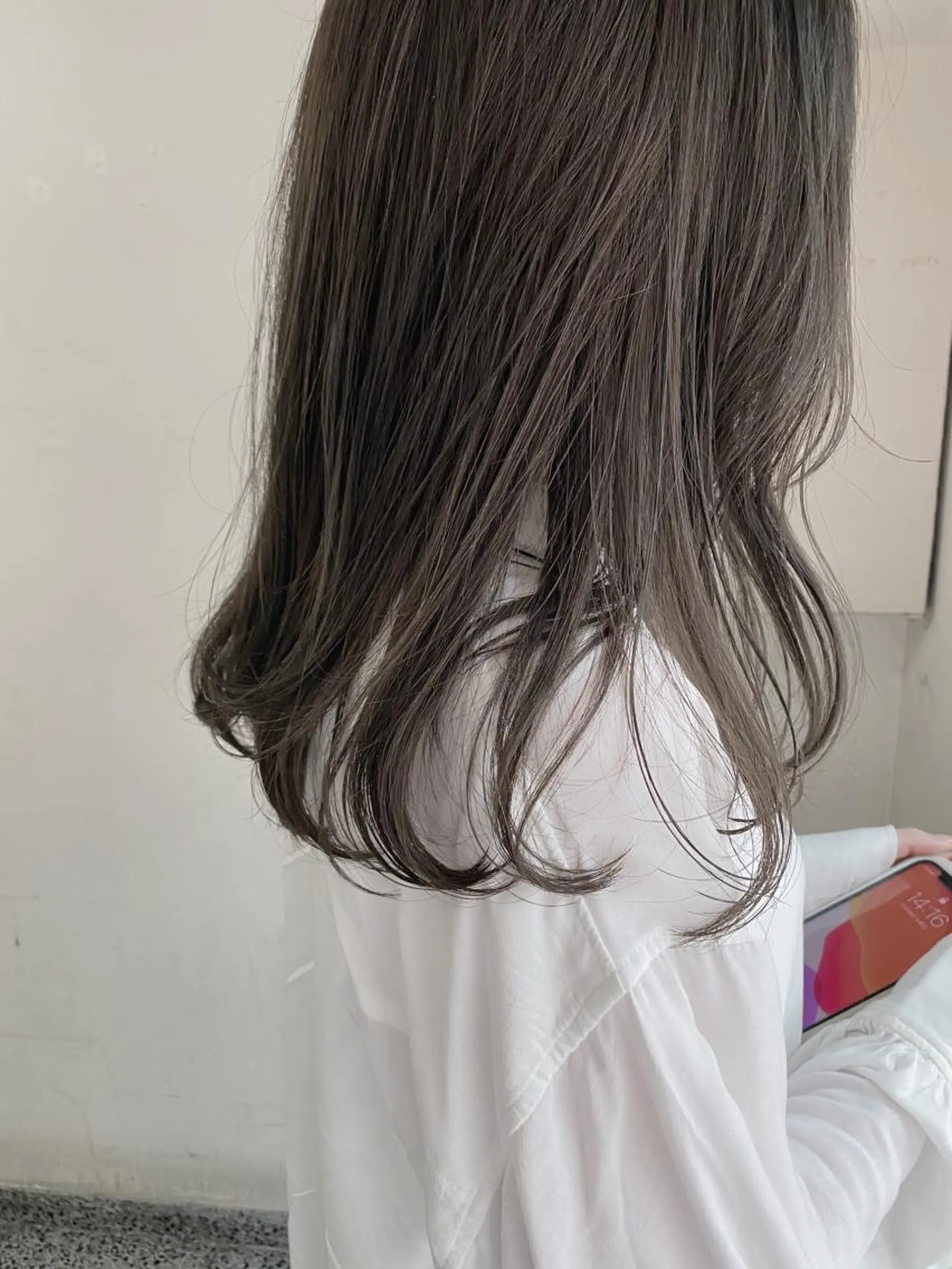 ロング カラー ヘアアレンジ レイヤーカット✂️ 横浜No1♡下鳥翔子のヘアスタイル