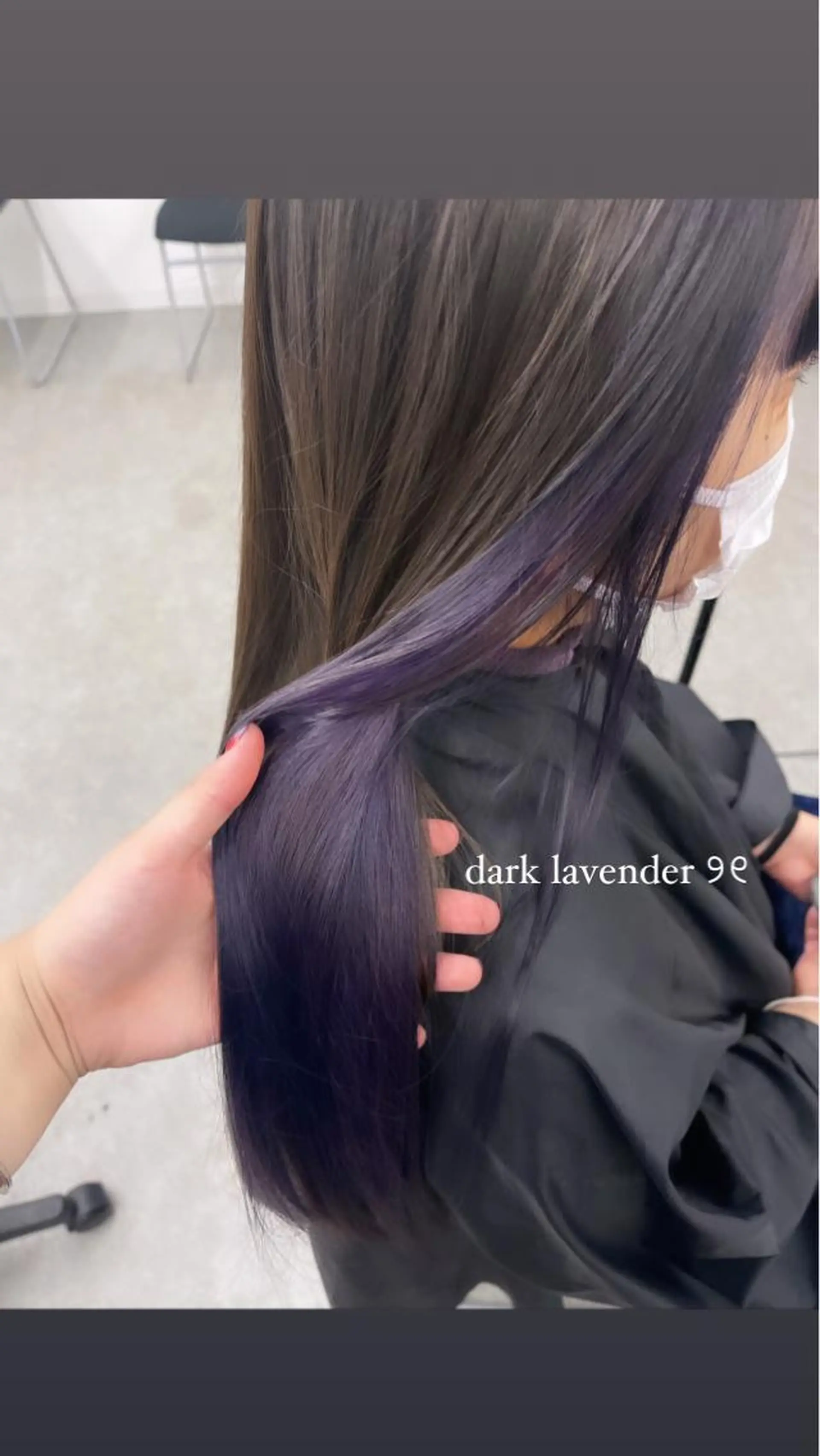 ロング カラー 𝘳𝘺𝘰𝘬𝘢 髪質改善／ブリーチのヘアスタイル