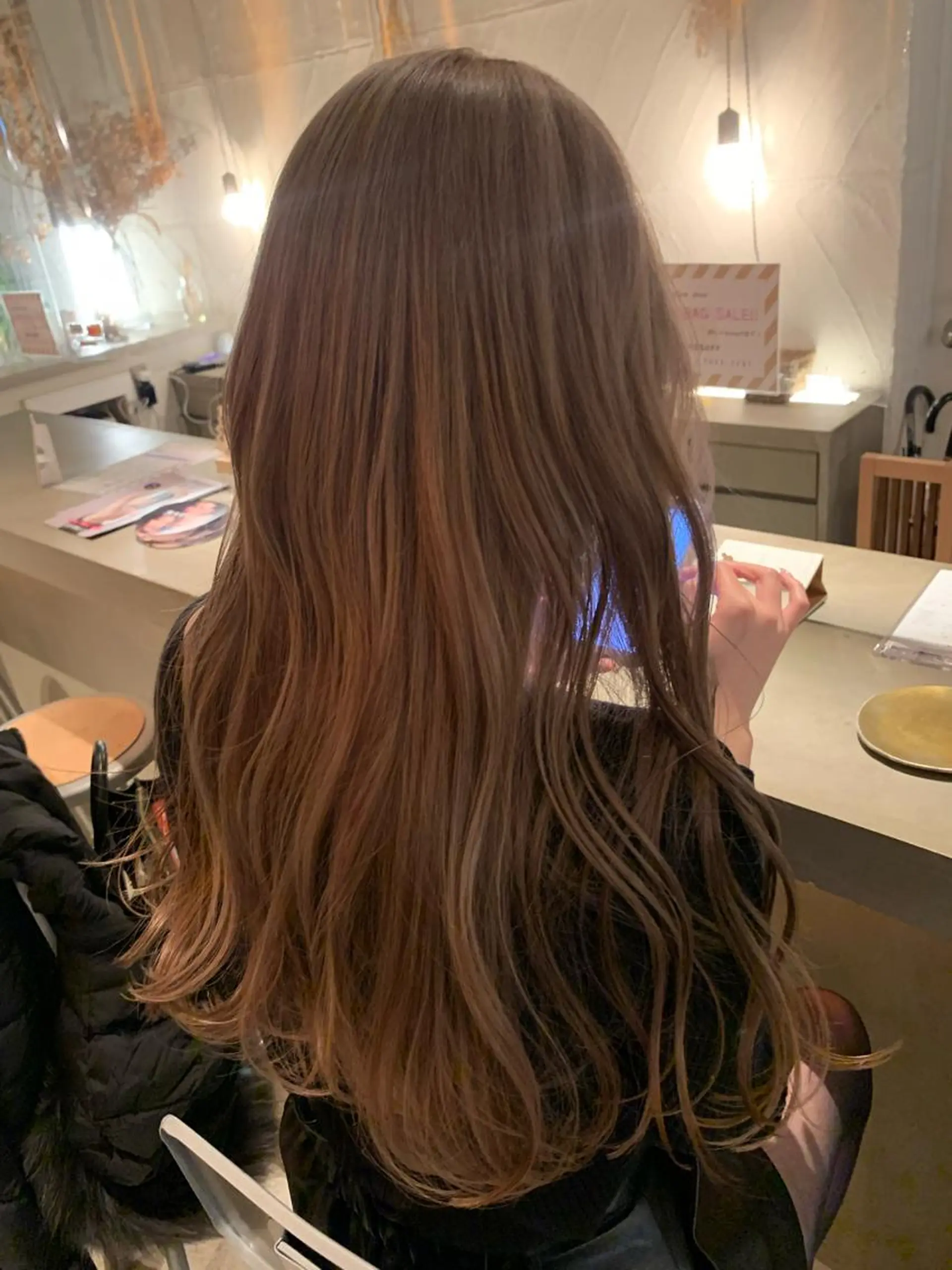 ロング カラー ブリーチ/アレンジ 天満/chihiroのヘアスタイル