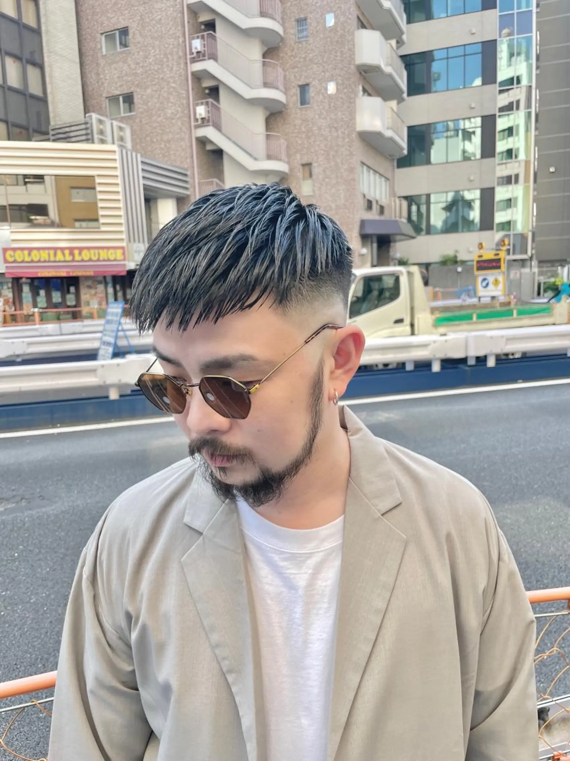 ショート メンズ フェードカット スキンフェード カット 💈メンズパーマ💈 ナカザワ　　リョウのヘアスタイル
