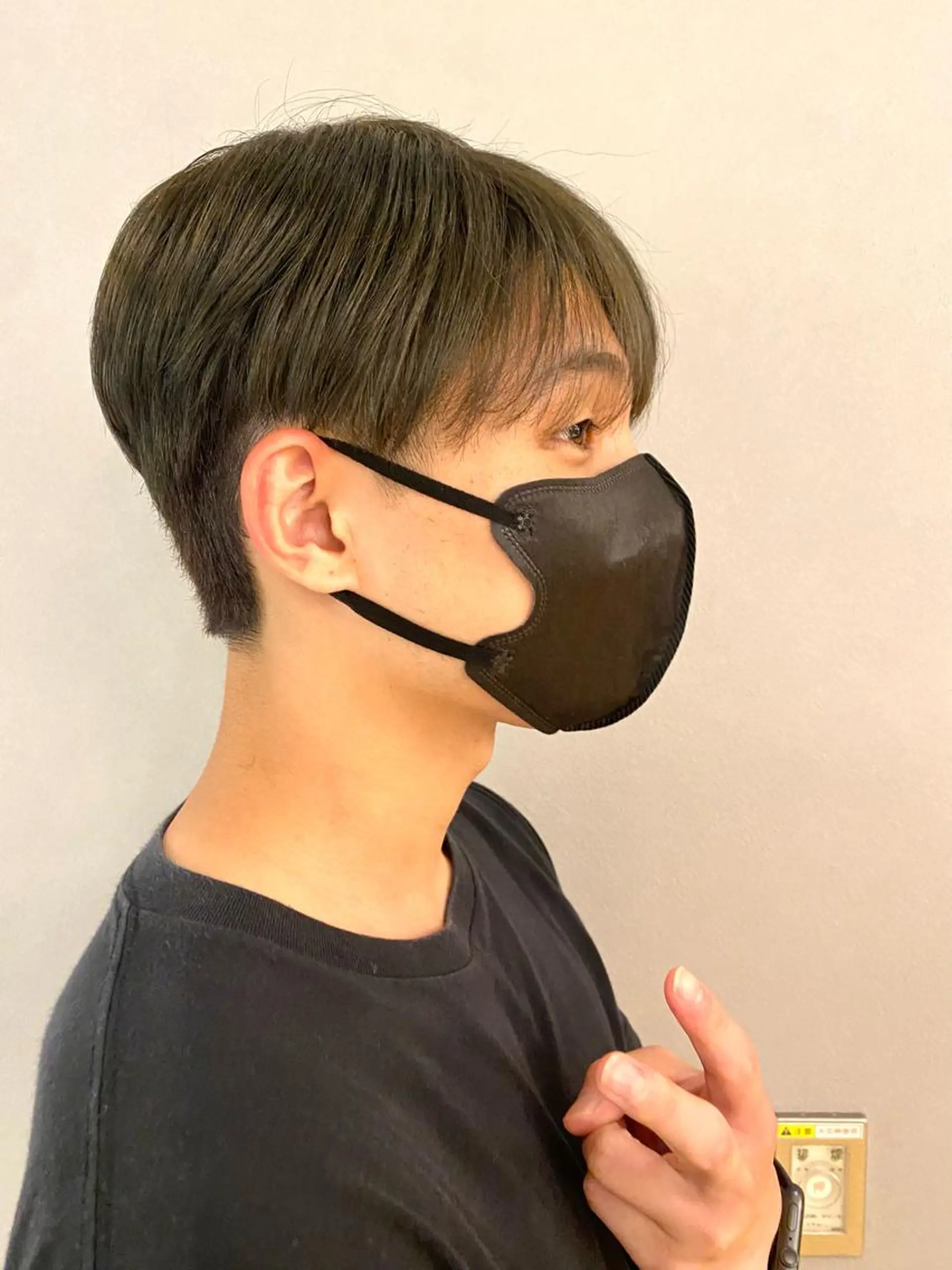 ショート カラー メンズ unopulir 景山　凌のヘアスタイル