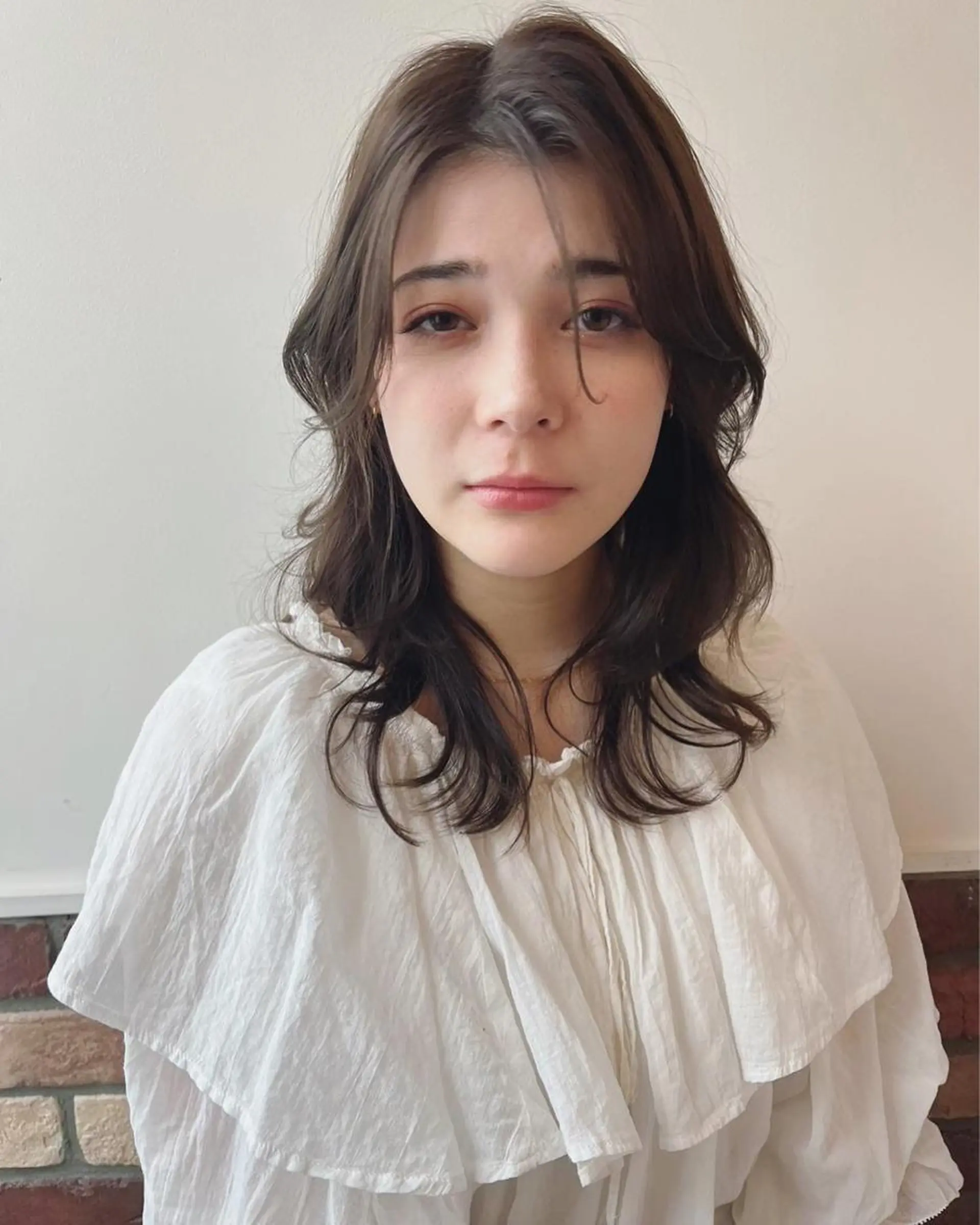 セミロング カラー メンズパーマ特化🔥 ツイスパ/シャドウのヘアスタイル