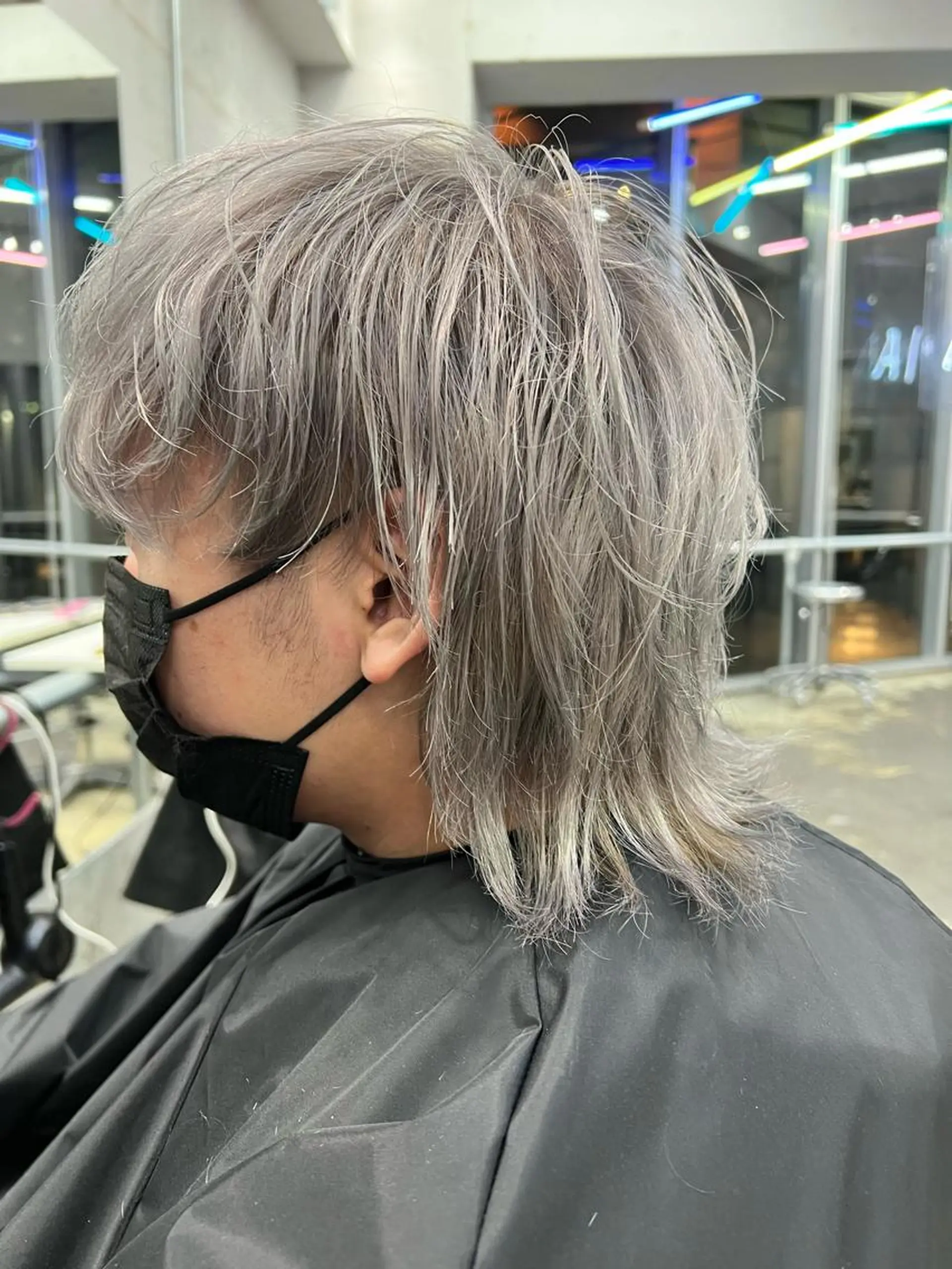 ミディアム カラー ヘアアレンジ メンズ 🐺ウルフの神🐺 /カラー/けいすけのヘアスタイル