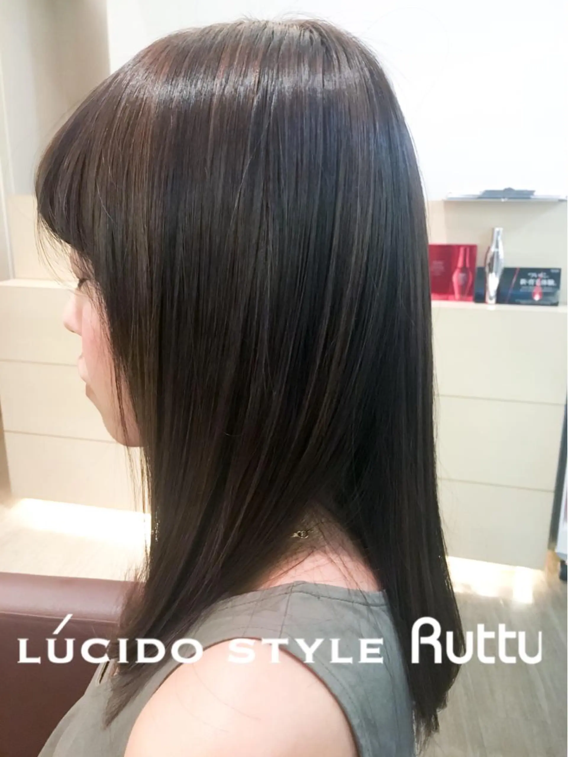 ロング カラー アザマ　ヤスカツ _rosso 川口のヘアスタイル