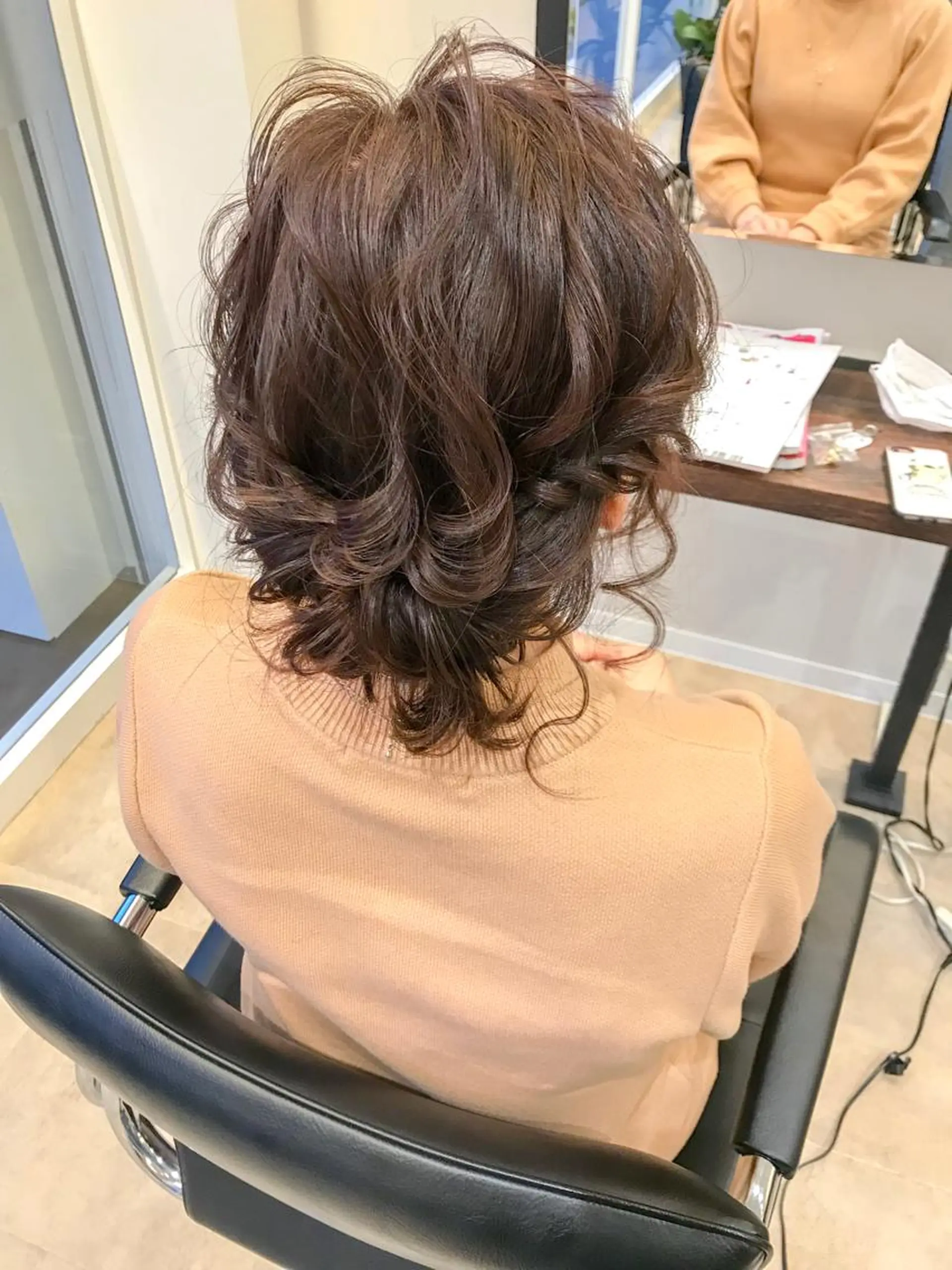 ミディアム カラー ヘアアレンジ 伊藤 裕貴のヘアスタイル