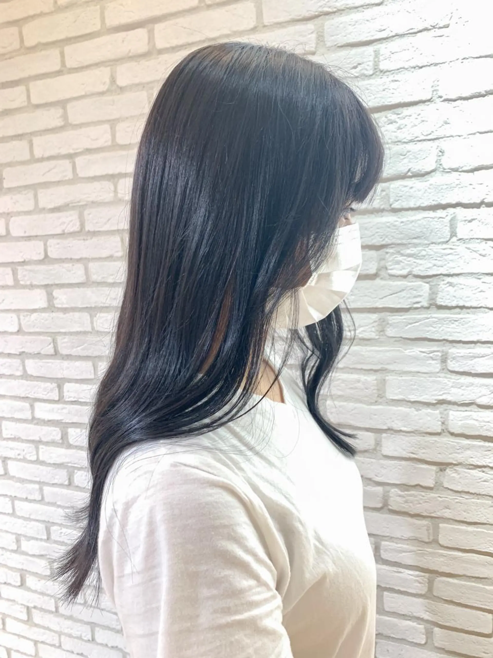 ロング カラー ヘアアレンジ 透明感カラー ヘアカラー トリートメント yuka .のヘアスタイル