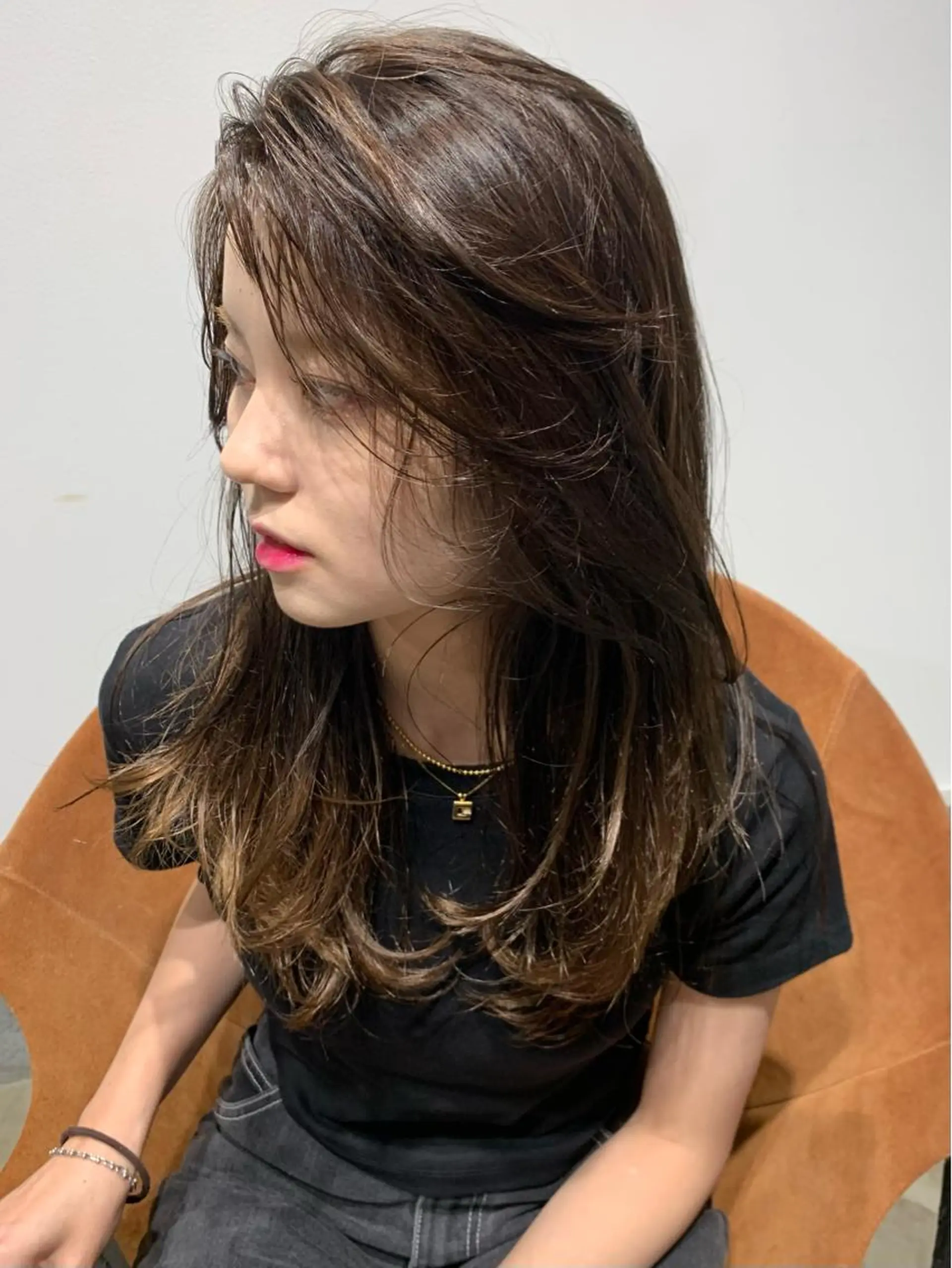 ロング カラー ベージュカラー TONUKOA RUA下北沢店【トヌコア ルア】所属・丸山璃子 /パーマ/レイヤーのヘアスタイル