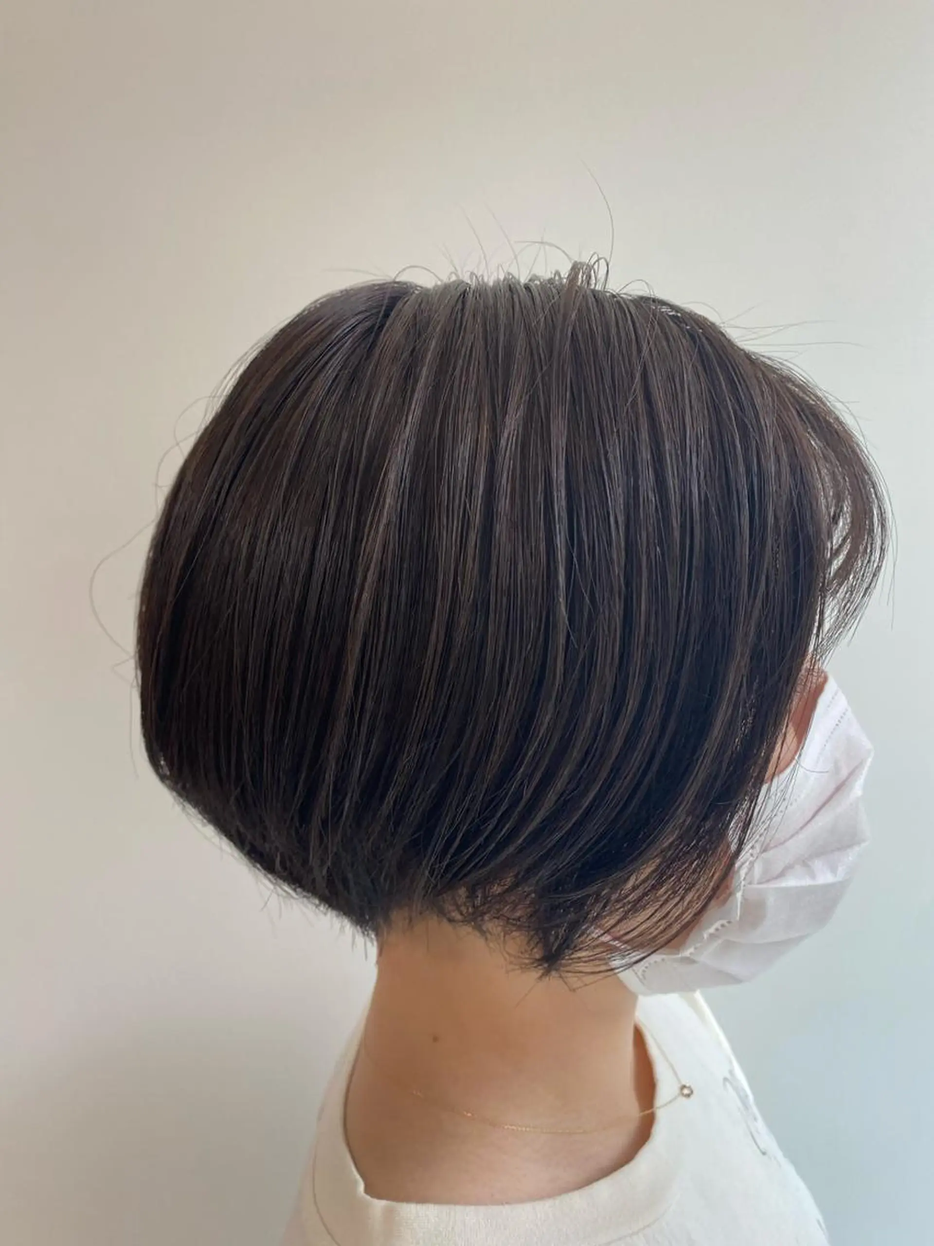 ショート カラー 田口 樹理のヘアスタイル