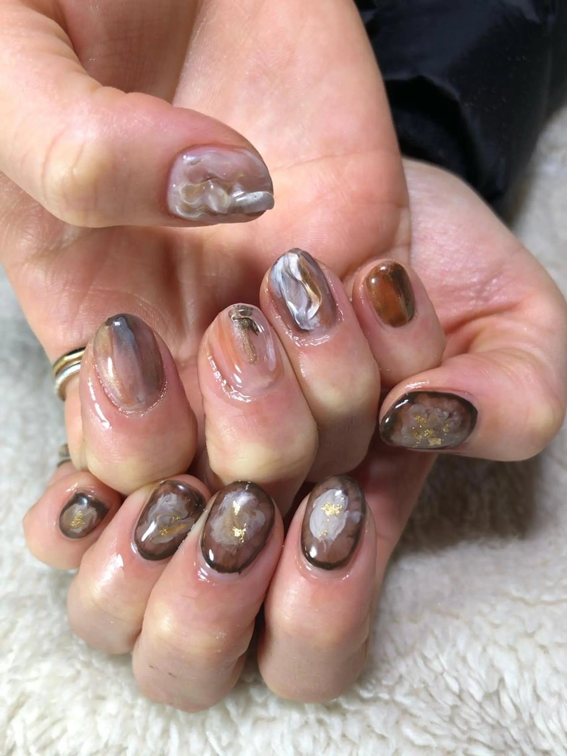 ネイル ニュアンスネイル C. 👑itoのマツエク・マツパデザイン