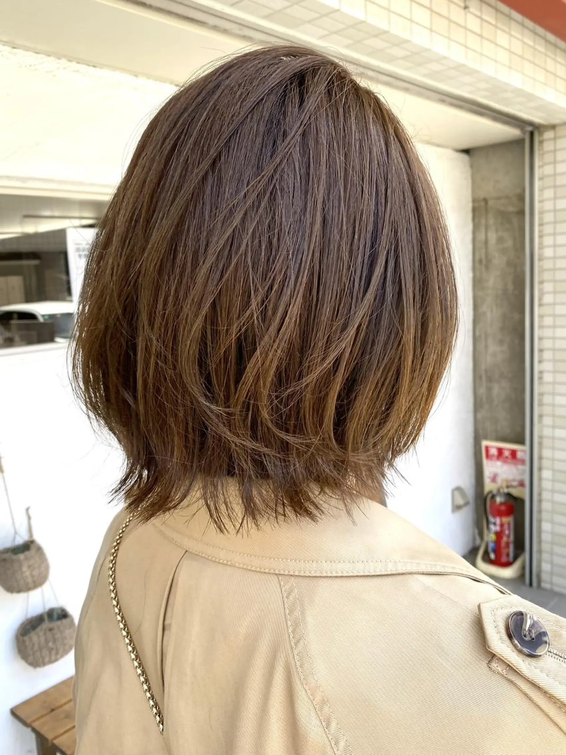 ミディアム 小林 拓也のヘアスタイル