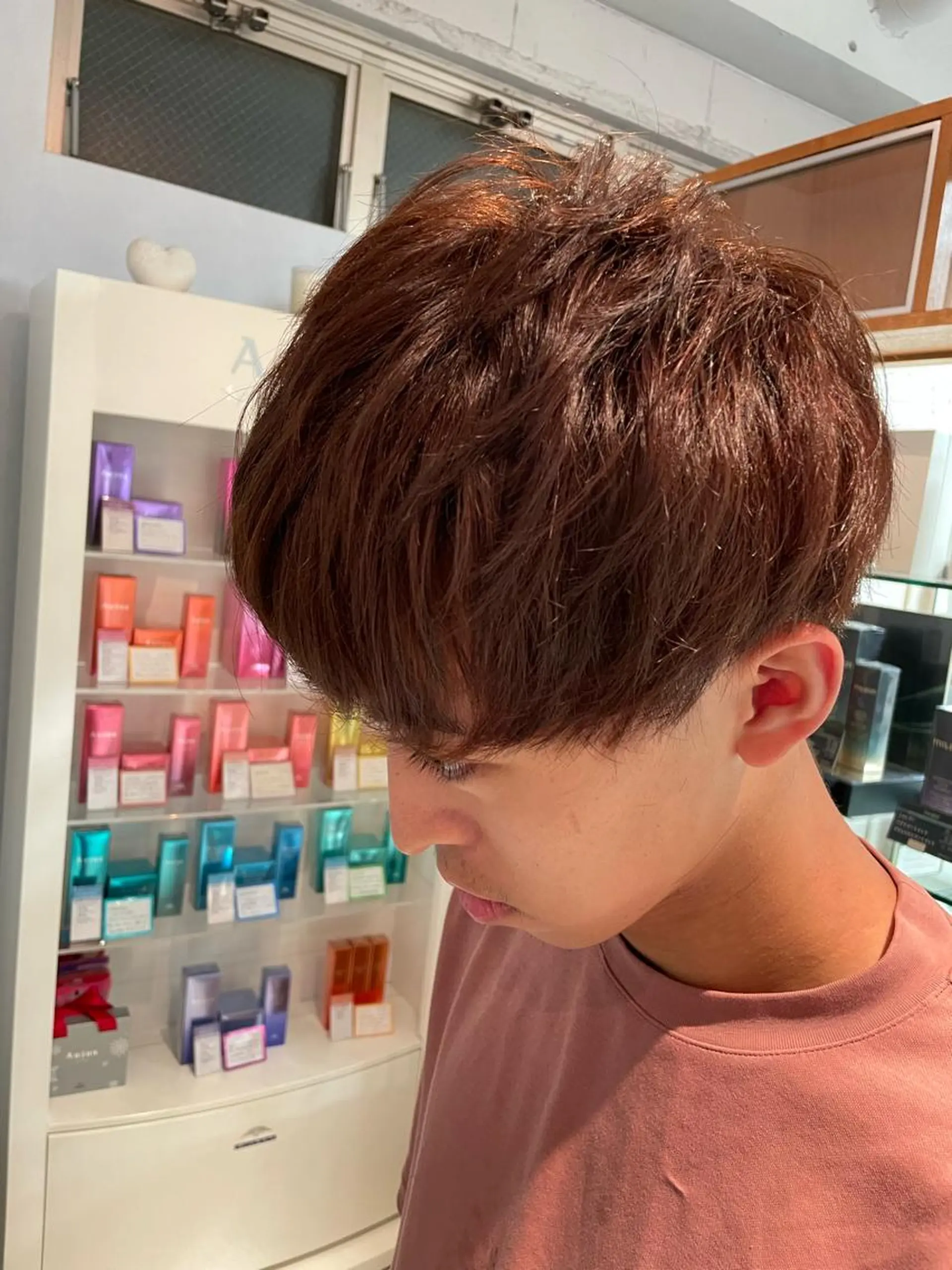 ショート メンズ マッシュ カット 藤田 聖矢のヘアスタイル