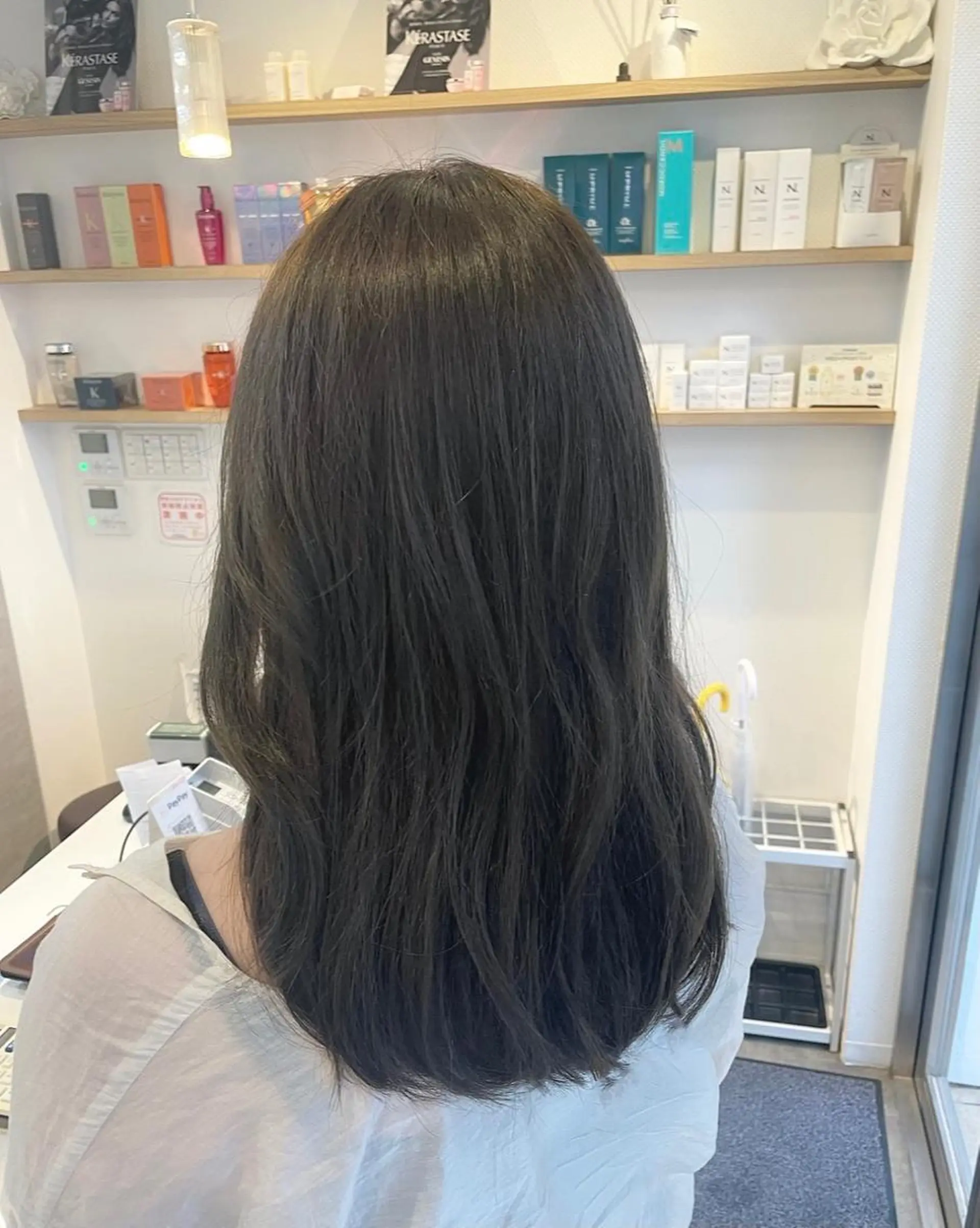 ミディアム カラー レイヤーカット/髪質 改善/矯正🤍吉田のヘアスタイル