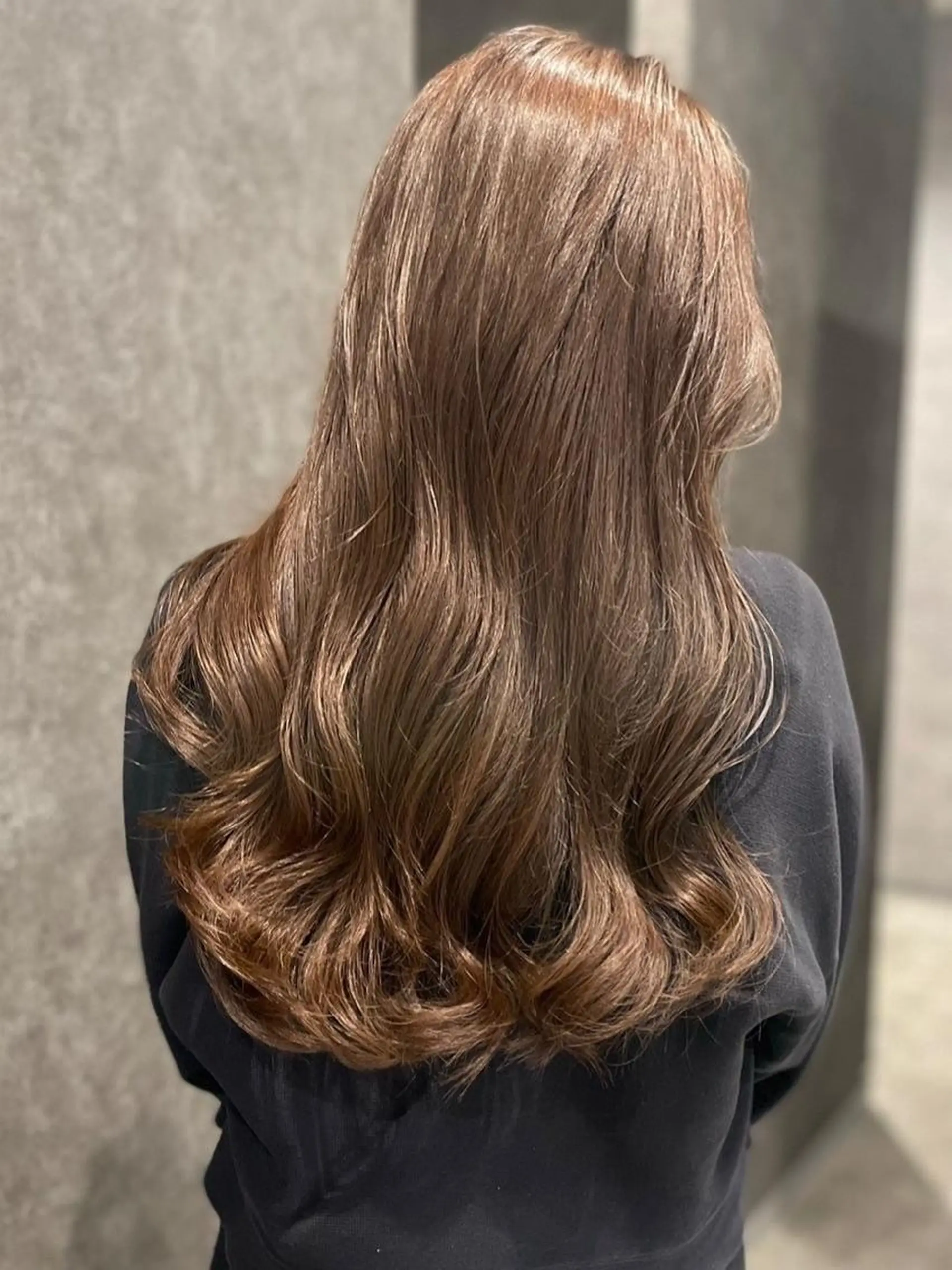 ロング 外国人風カラー ハイライト 髪質改善 似合わせカット トリートメント カット ヘアカラー トリートメント BUCKS【天王寺】 バックス【駅30秒】のヘアスタイル