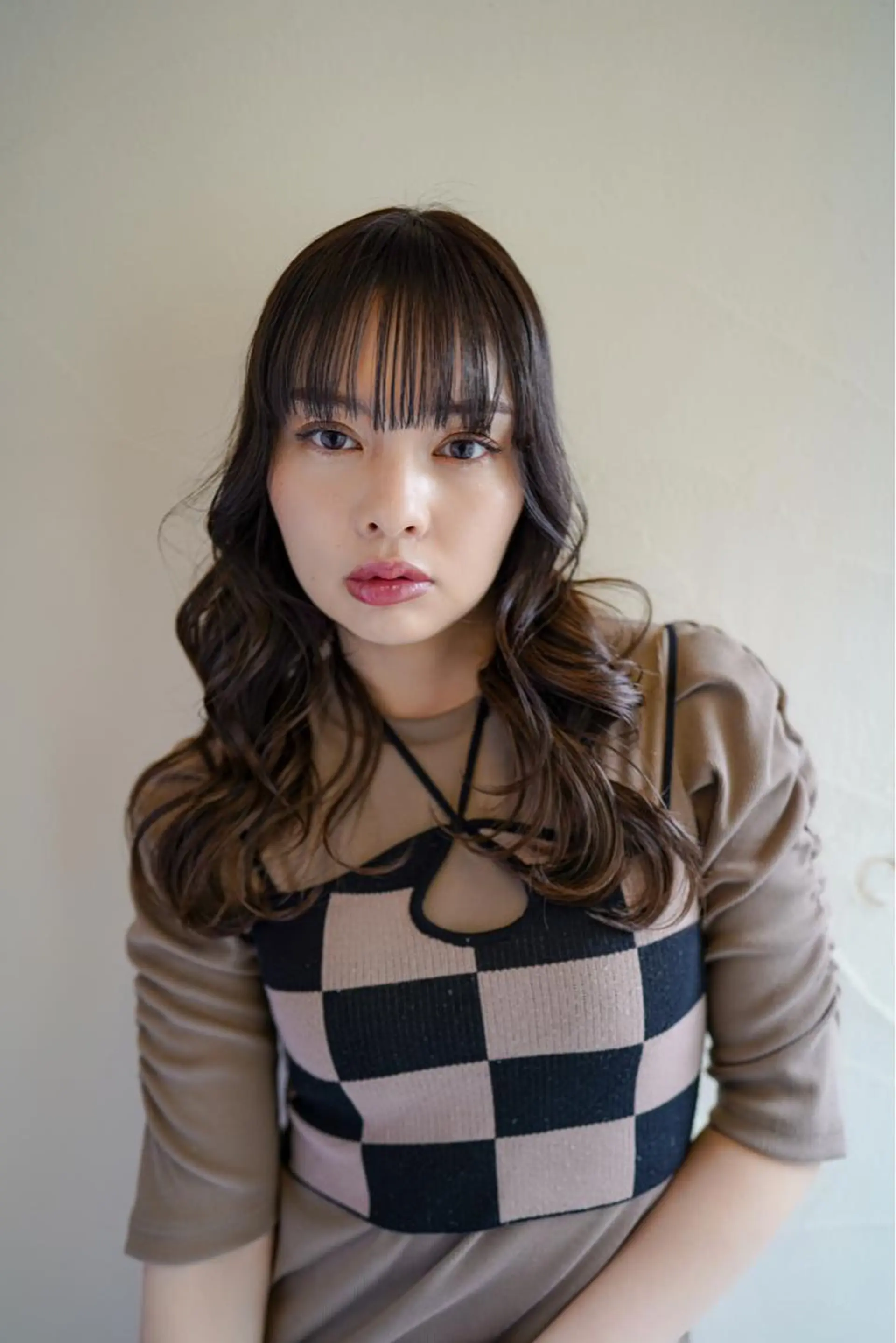 ロング カラー ヨシンモリ 韓国風ヘア カット ヘアカラー トリートメント ヘアセット 💎韓国風レイヤー /ボブ💎Namiのヘアスタイル