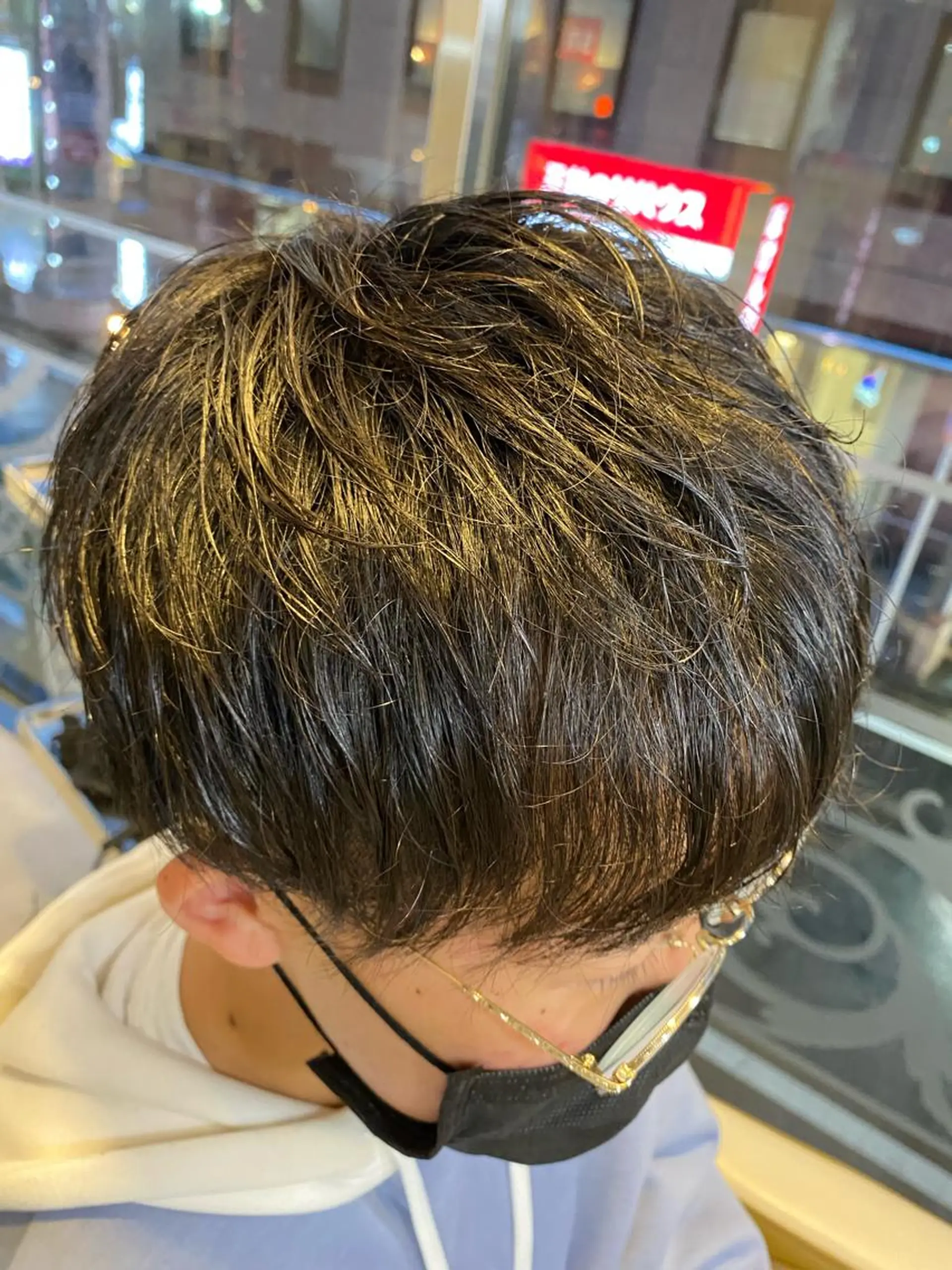 メンズ 似合わせパーマ 渡辺尚暉のヘアスタイル