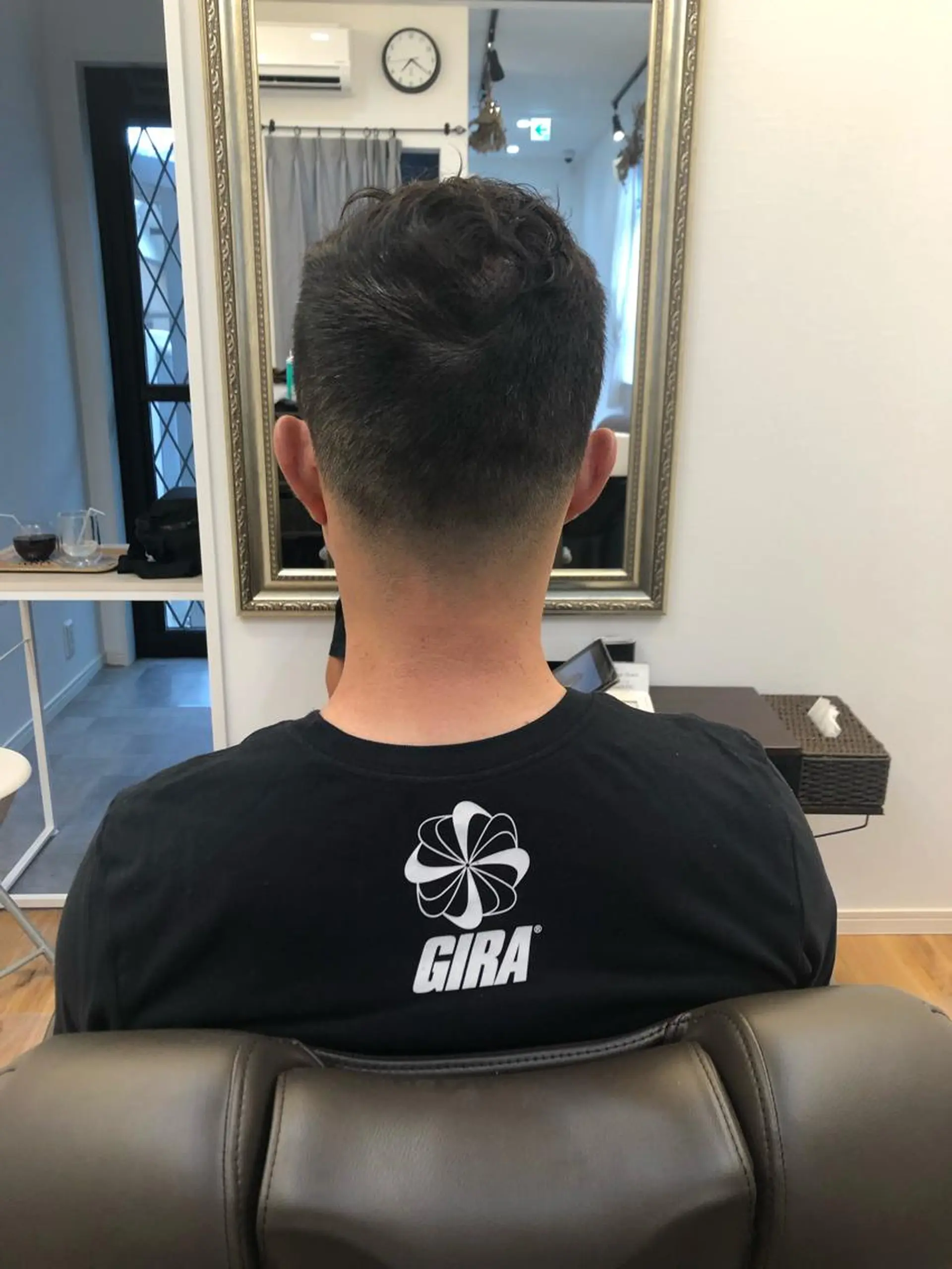 メンズ ツノガイ エリのヘアスタイル