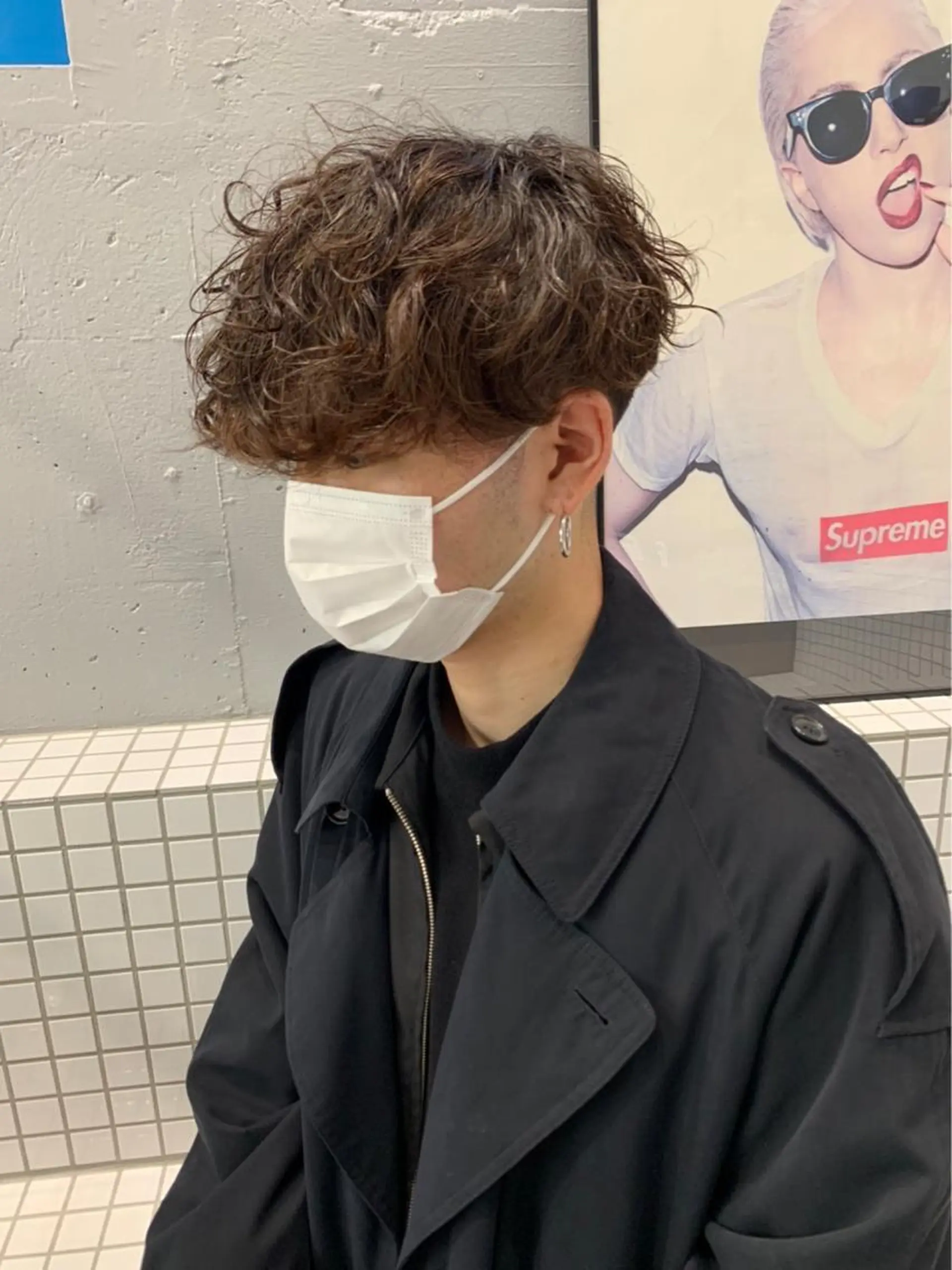 パーマ メンズ 新宿【メンズパーマ】 塩澤太一のヘアスタイル