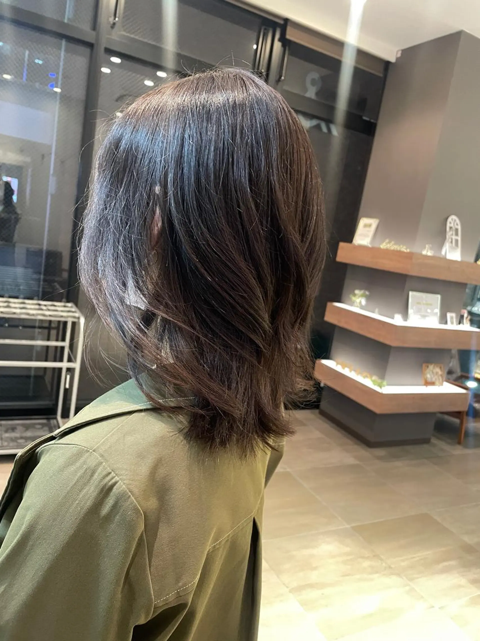 ミディアム 韓国・透明感カラー ／堀江／みずき🐩のヘアスタイル