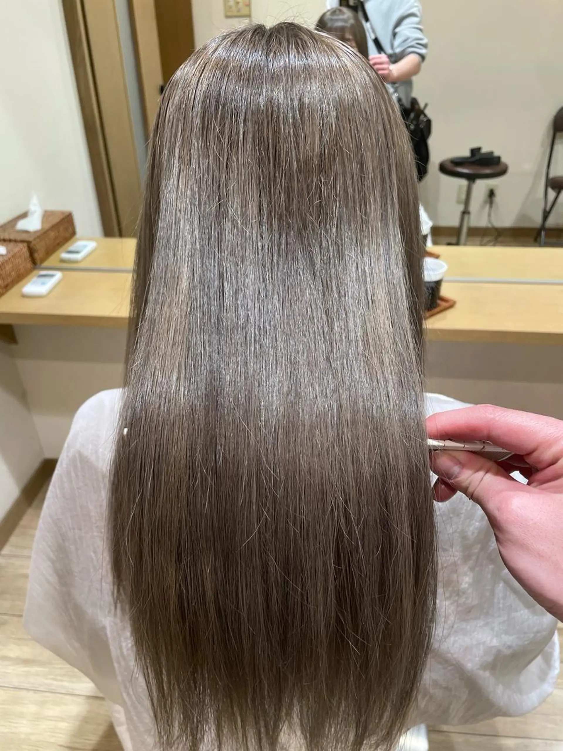 カラー ブリーチ 玉木 雄也のヘアスタイル