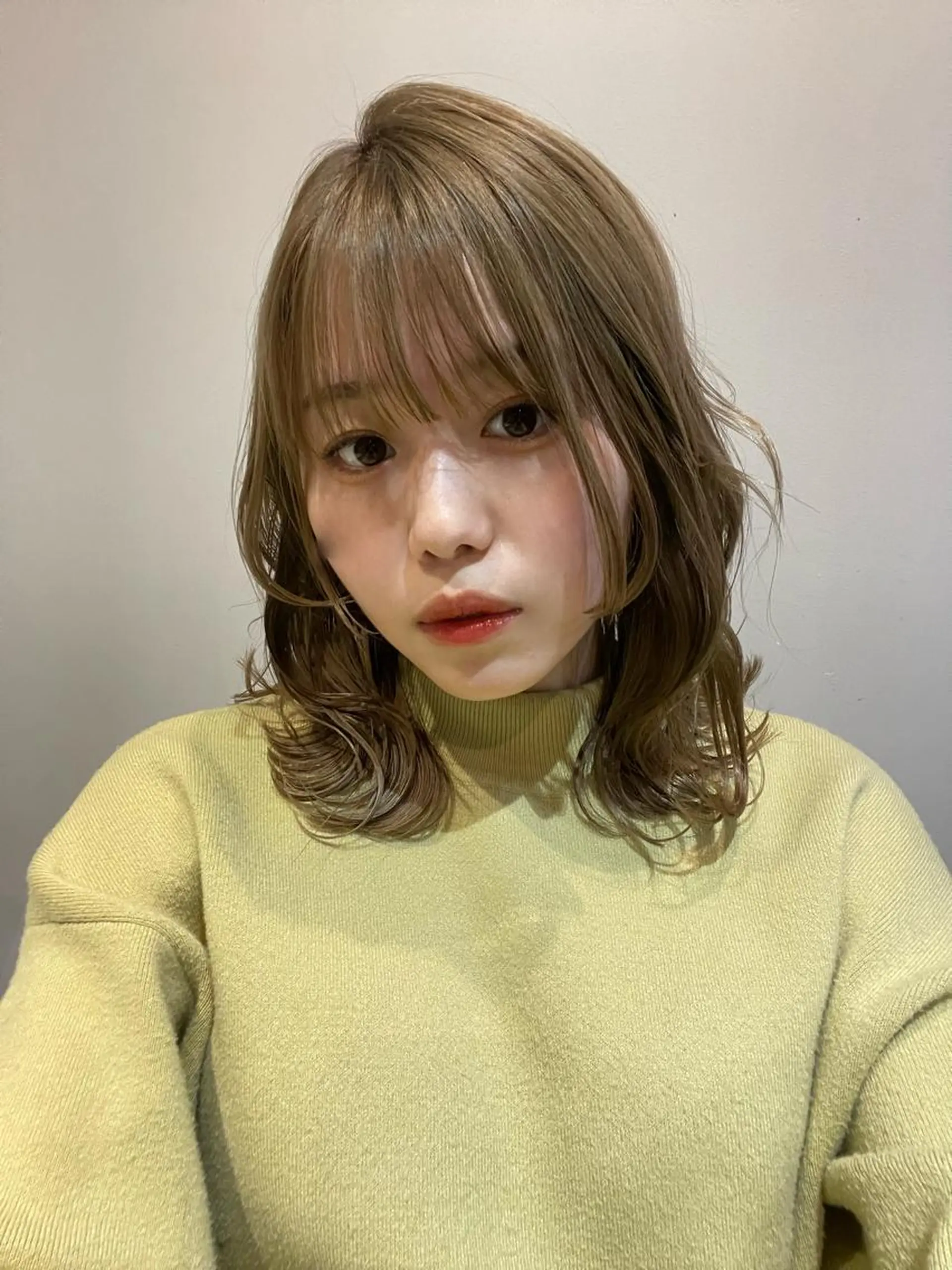 セミロング ♡レイヤーカット れお♡のヘアスタイル