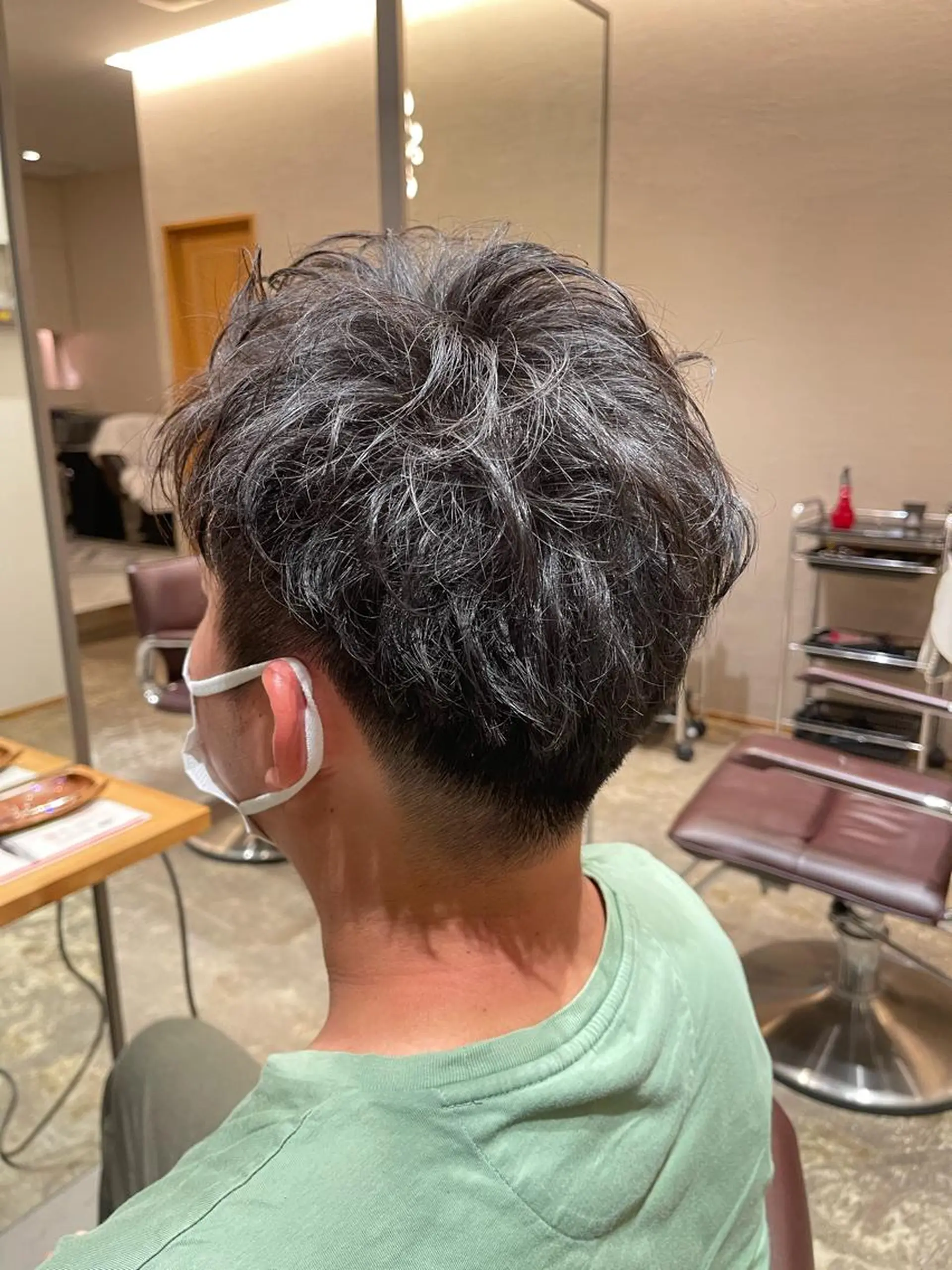 メンズ 林下 優花のヘアスタイル