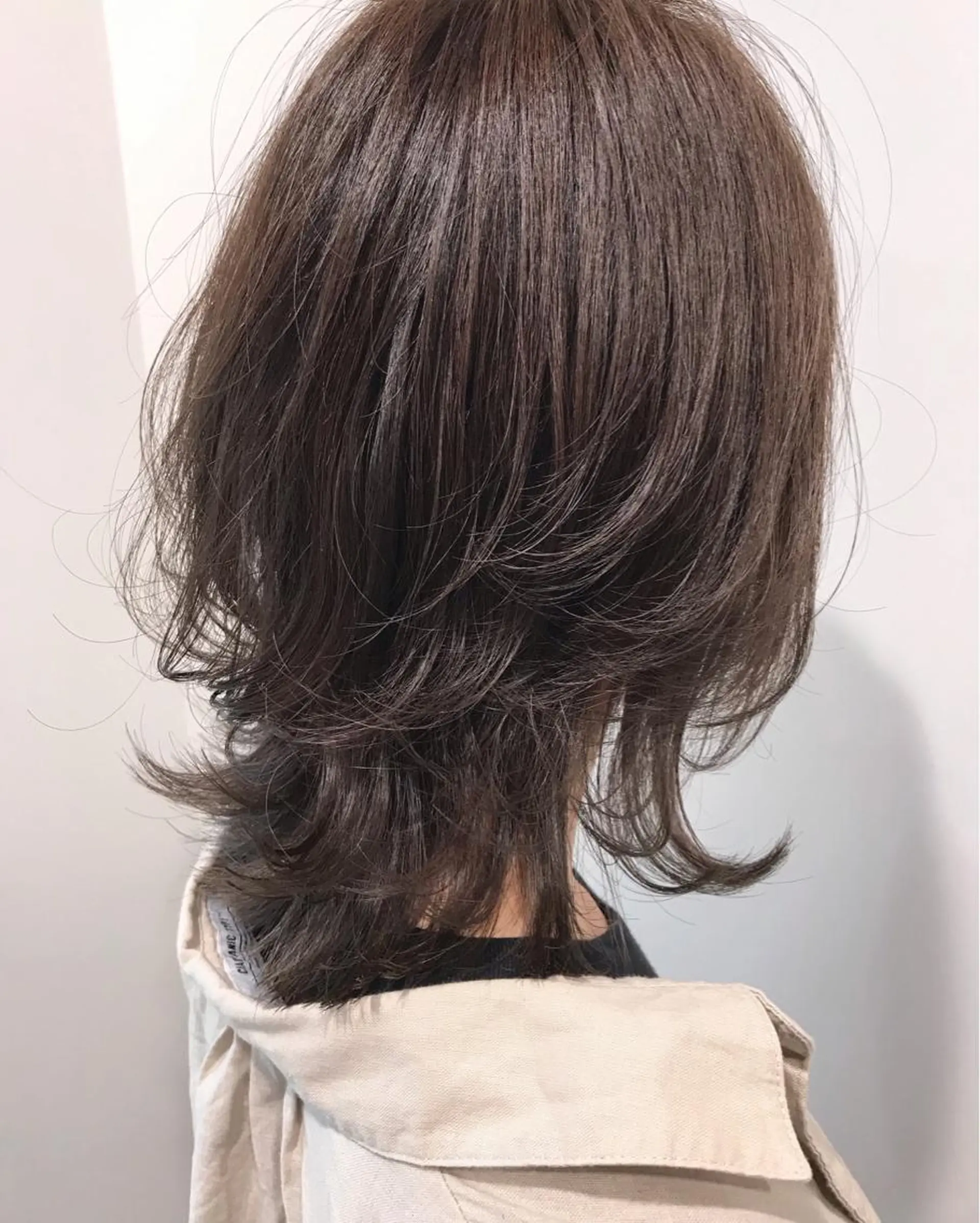 ミディアム ウルフカット レイヤー/大人ボブ 渡邉【日吉美容室】のヘアスタイル